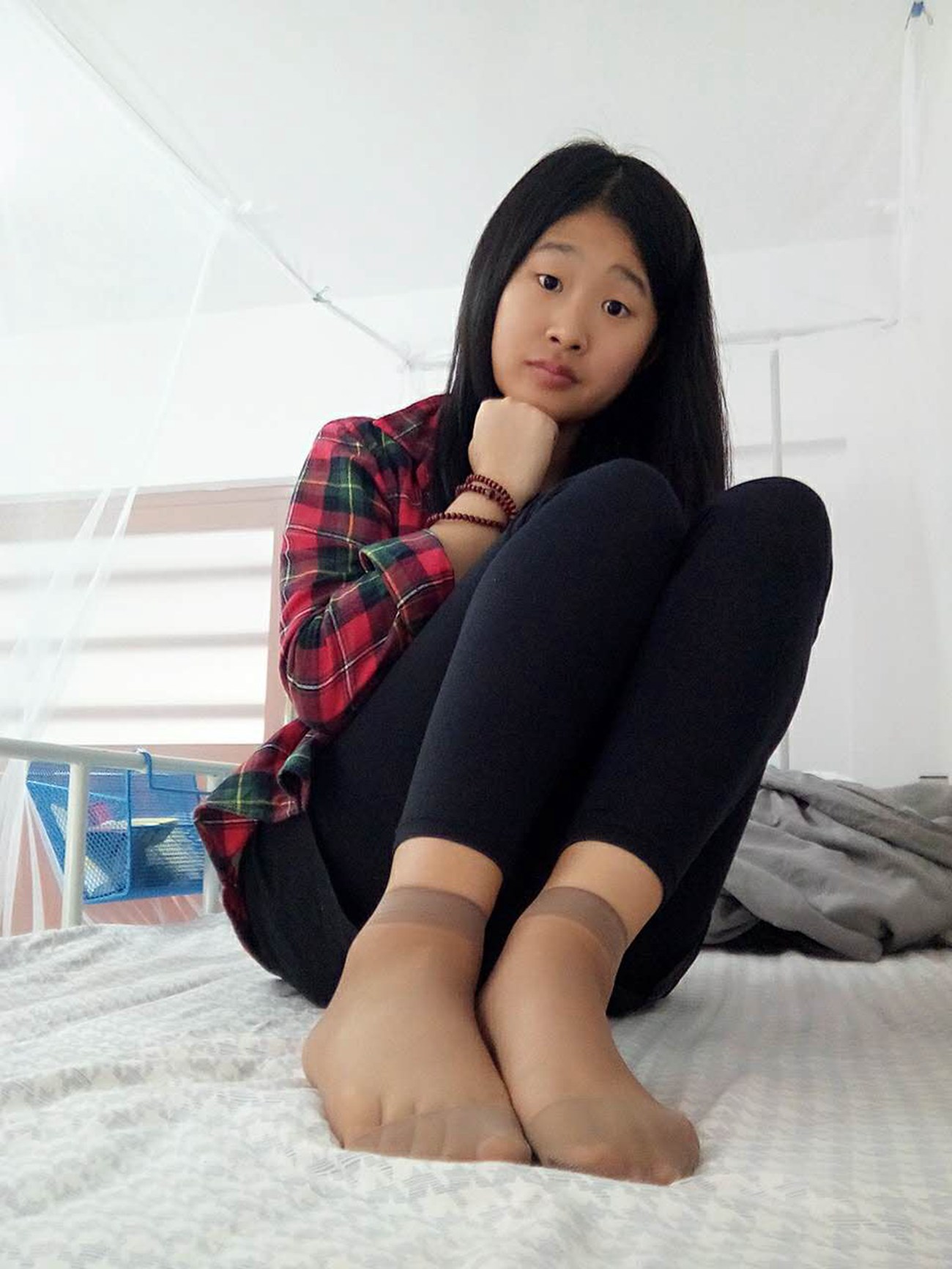 图片[12]-学妹校园寝室短丝系列030期 若琳[41P] – 速更版-美库