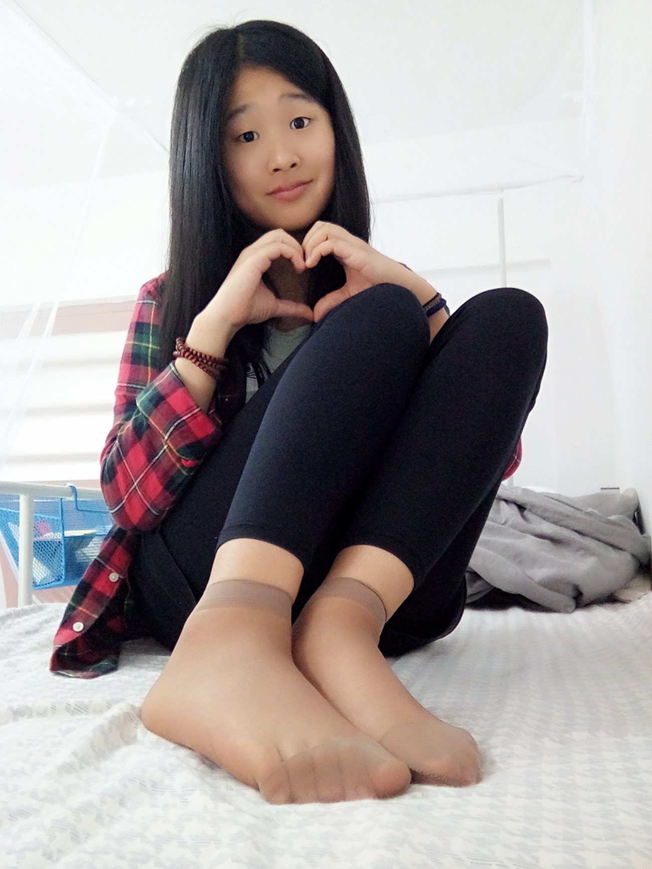 图片[19]-学妹校园寝室短丝系列030期 若琳[41P] – 速更版-美库