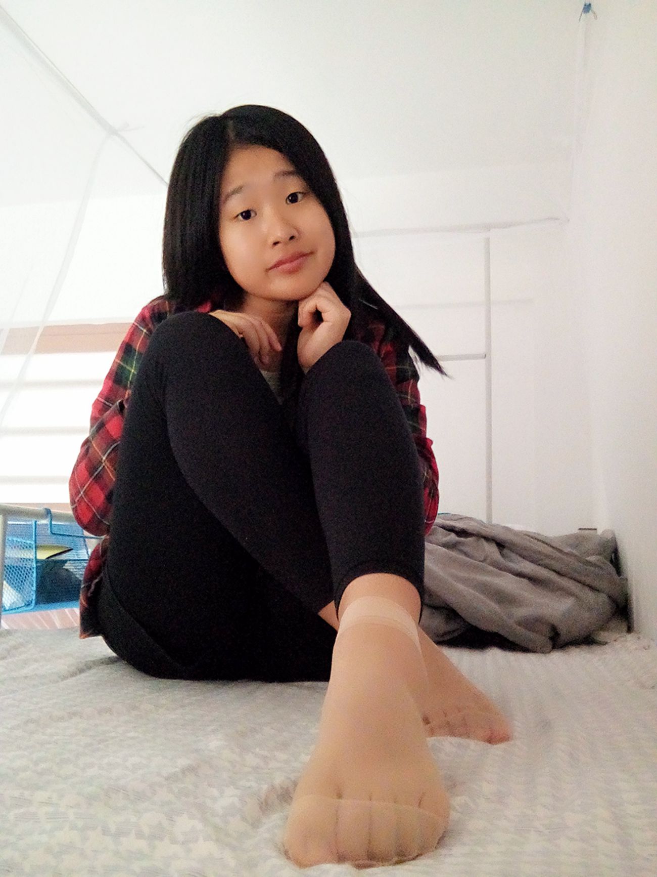 图片[21]-学妹校园寝室短丝系列030期 若琳[41P] – 速更版-美库