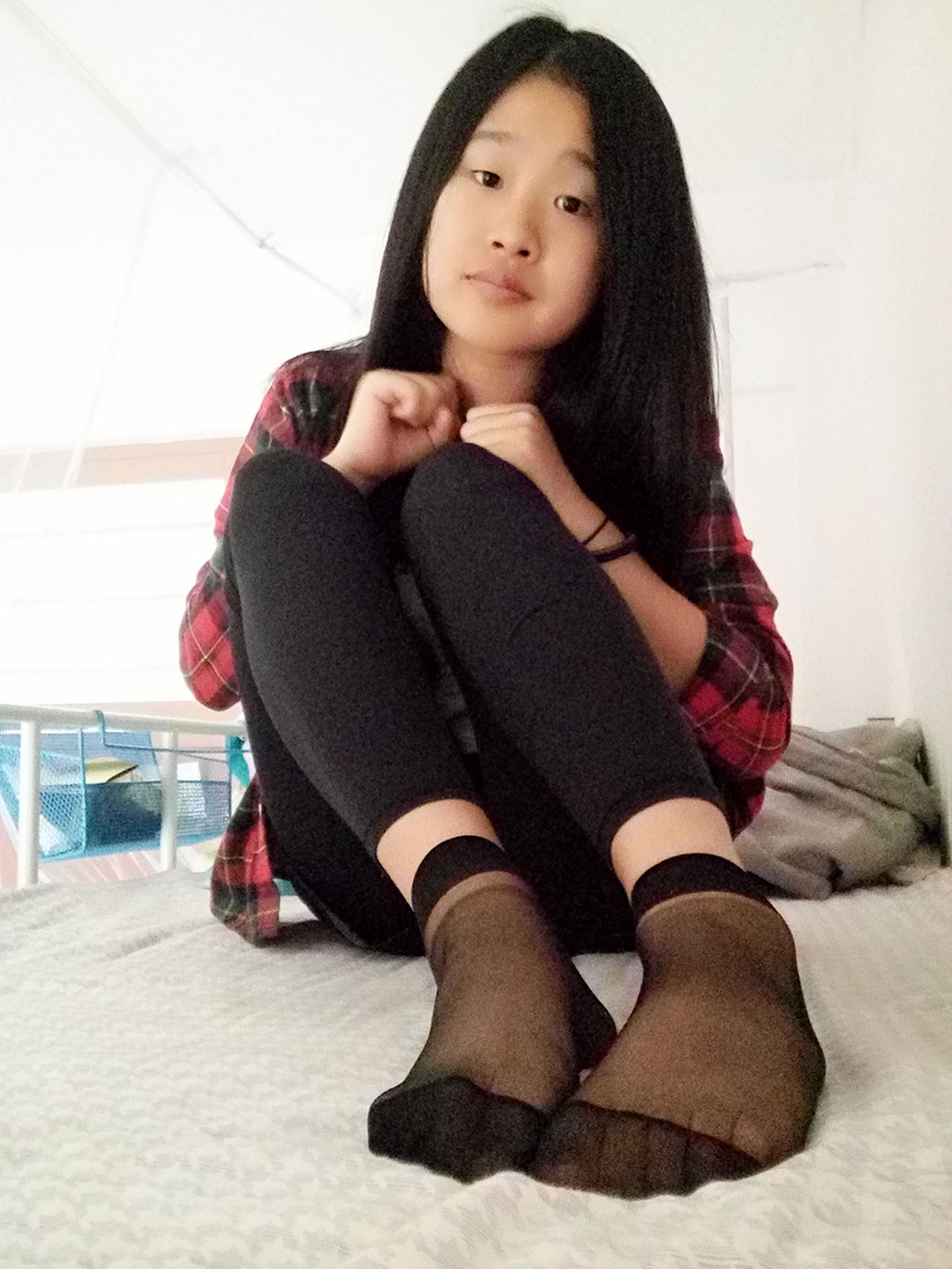 图片[22]-学妹校园寝室短丝系列030期 若琳[41P] – 速更版-美库