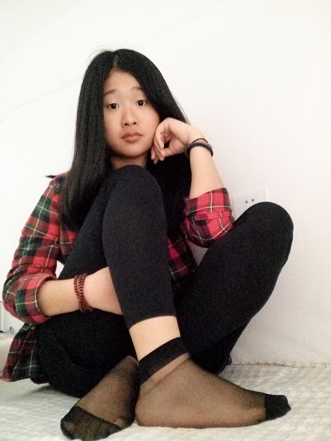 图片[23]-学妹校园寝室短丝系列030期 若琳[41P] – 速更版-美库