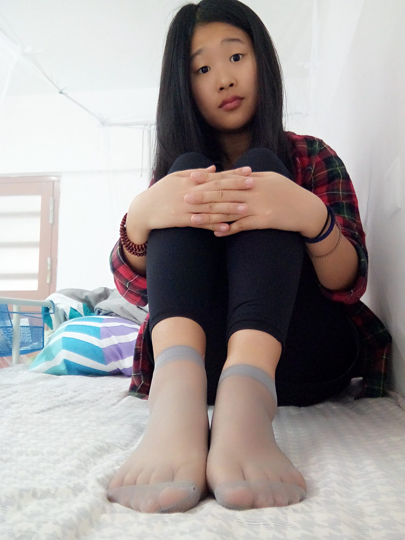 图片[24]-学妹校园寝室短丝系列030期 若琳[41P] – 速更版-美库