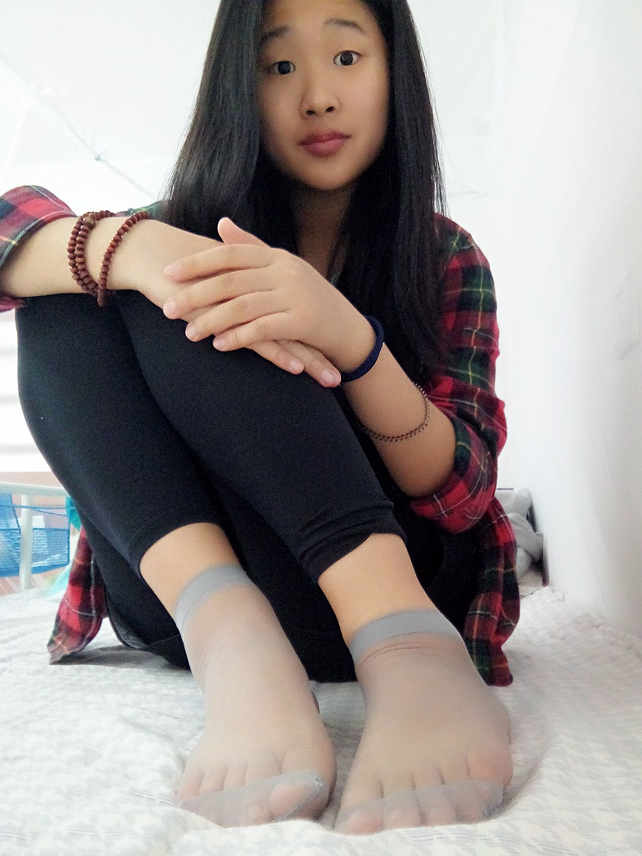 图片[26]-学妹校园寝室短丝系列030期 若琳[41P] – 速更版-美库