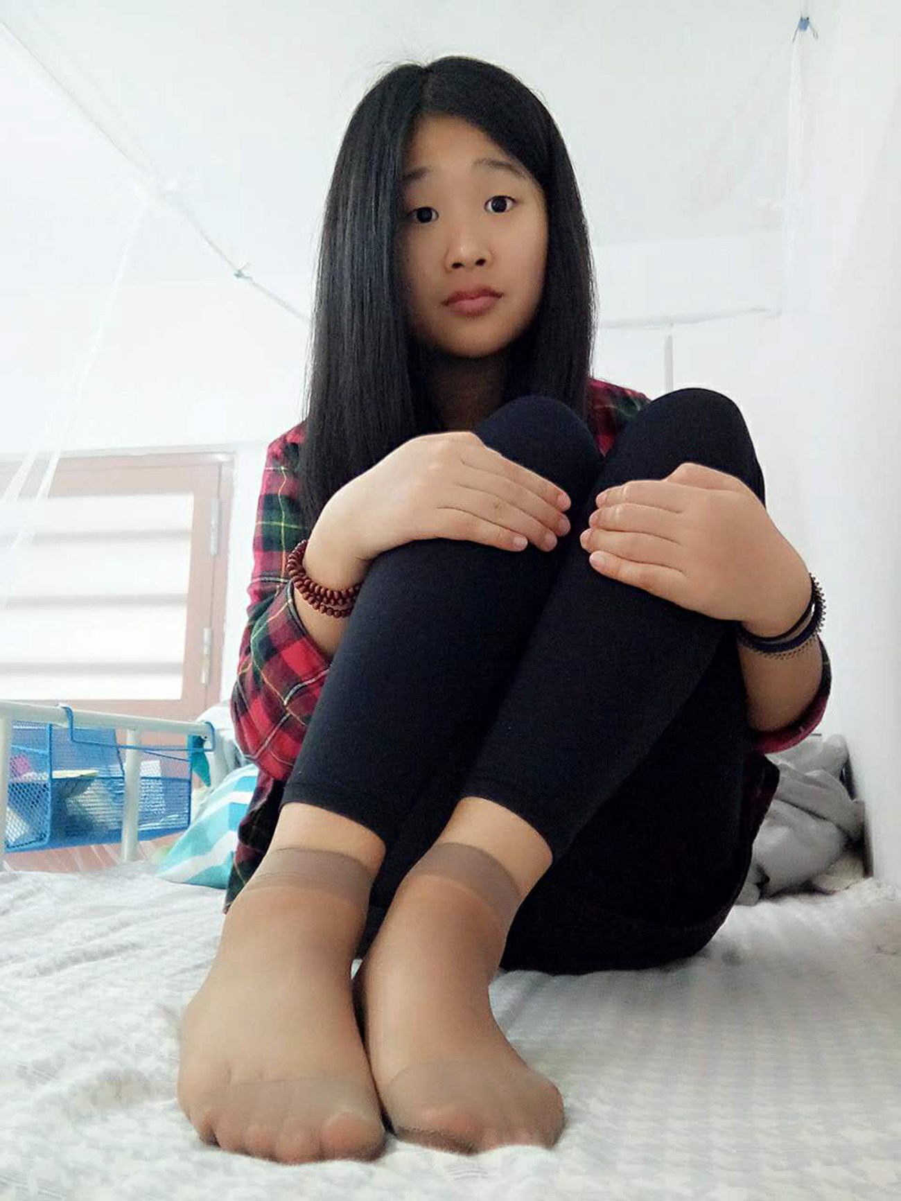 图片[30]-学妹校园寝室短丝系列030期 若琳[41P] – 速更版-美库