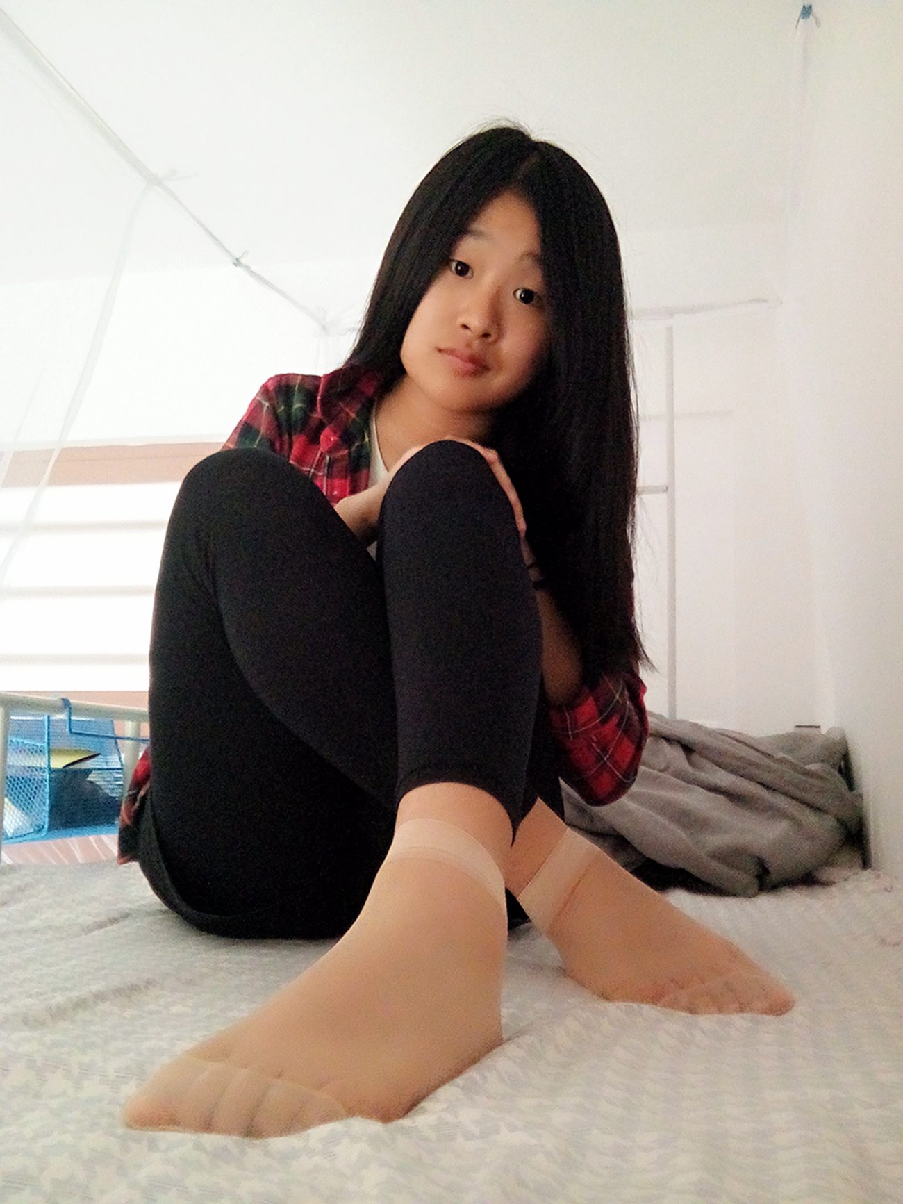 图片[34]-学妹校园寝室短丝系列030期 若琳[41P] – 速更版-美库