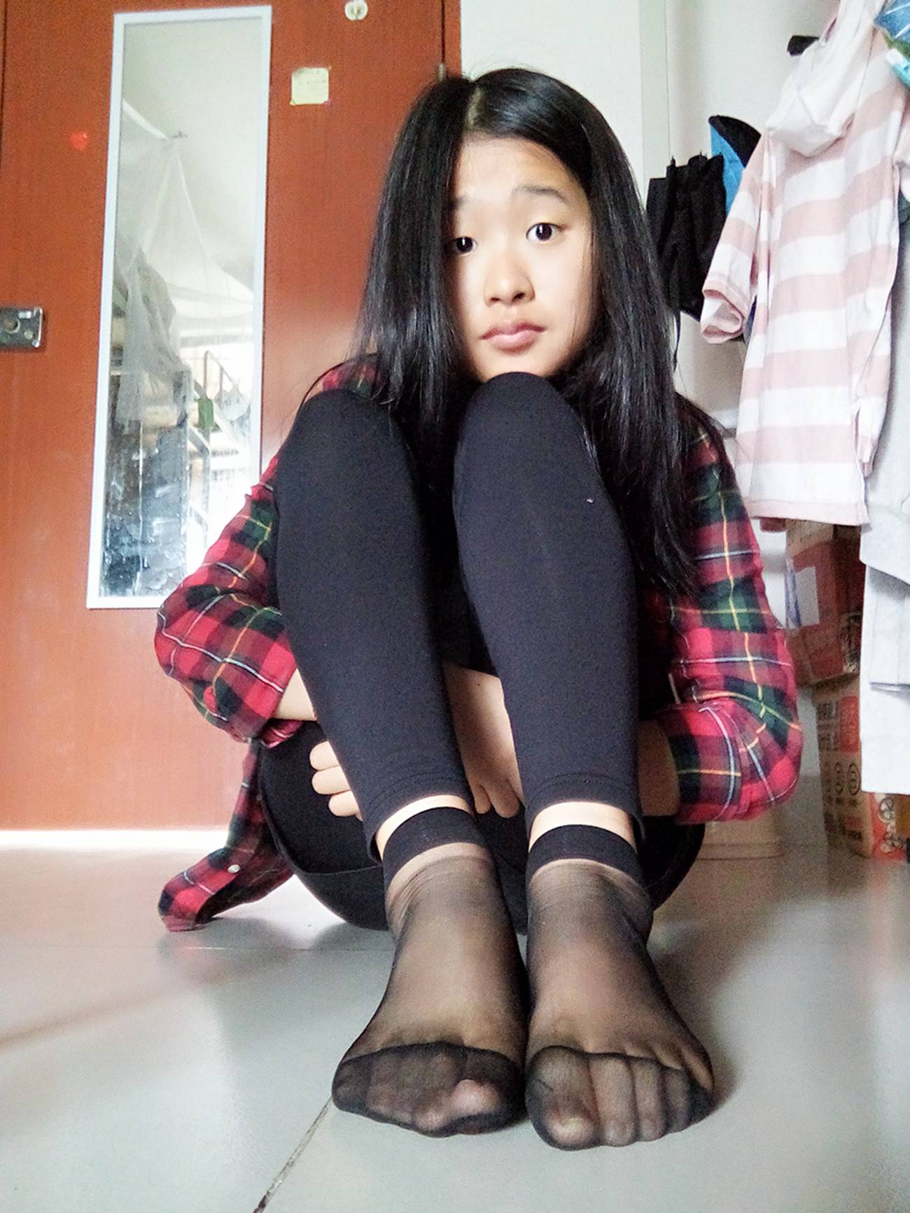 图片[41]-学妹校园寝室短丝系列030期 若琳[41P] – 速更版-美库