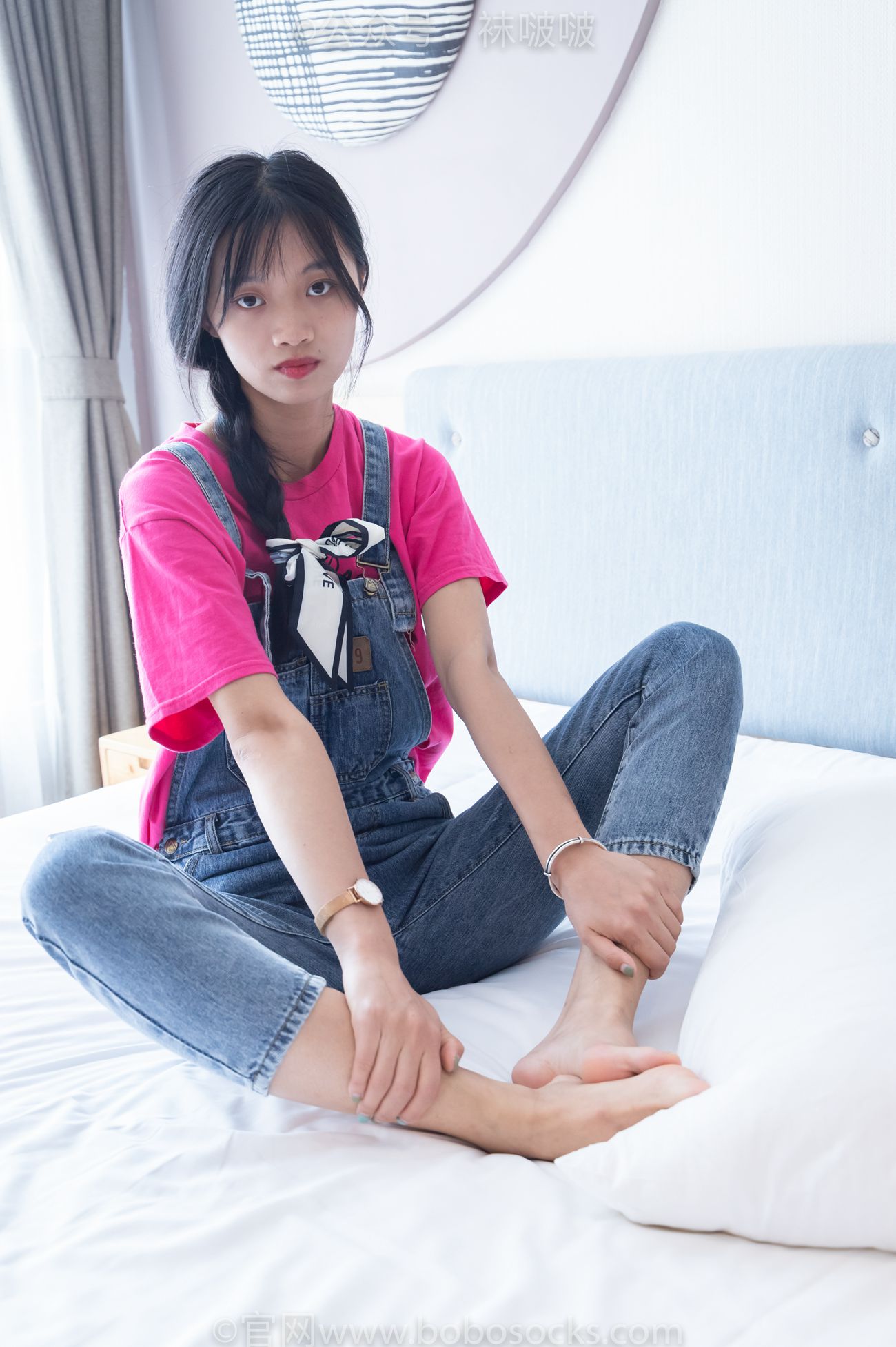 图片[100]-[BoBoSocks袜啵啵]NO.024 涵涵-板鞋、白棉袜、裸足[134P] – 速更版-美库