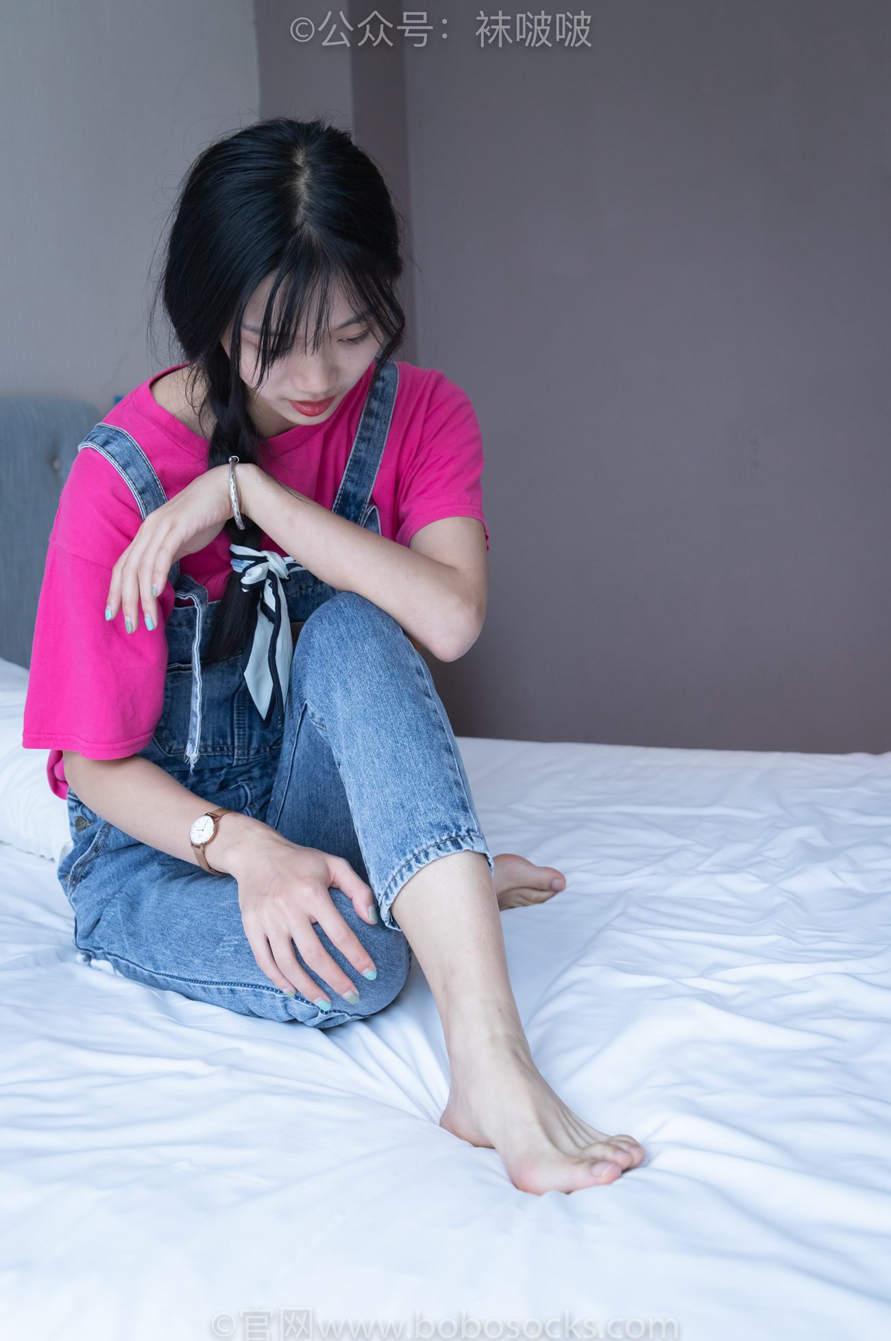 图片[104]-[BoBoSocks袜啵啵]NO.024 涵涵-板鞋、白棉袜、裸足[134P] – 速更版-美库