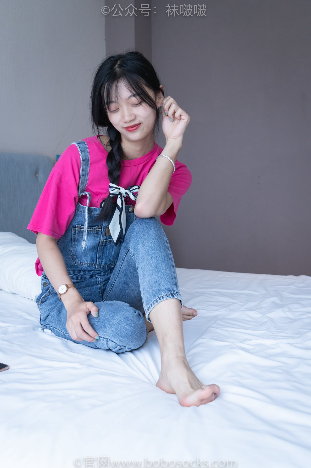 图片[105]-[BoBoSocks袜啵啵]NO.024 涵涵-板鞋、白棉袜、裸足[134P] – 速更版-美库