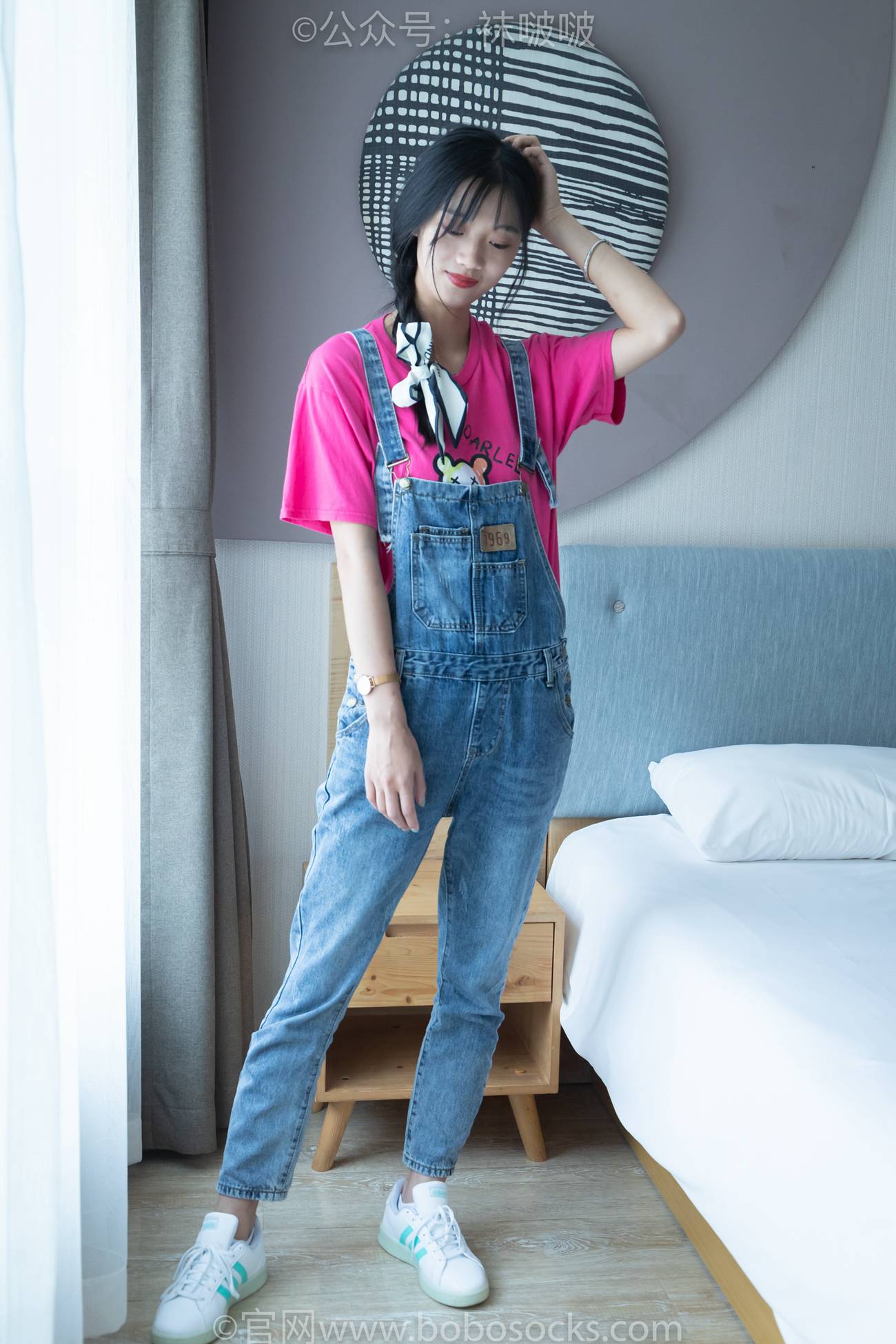 图片[132]-[BoBoSocks袜啵啵]NO.024 涵涵-板鞋、白棉袜、裸足[134P] – 速更版-美库