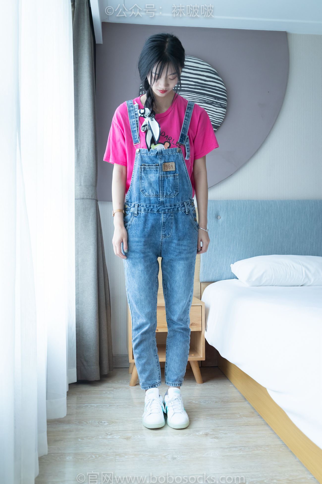 图片[134]-[BoBoSocks袜啵啵]NO.024 涵涵-板鞋、白棉袜、裸足[134P] – 速更版-美库