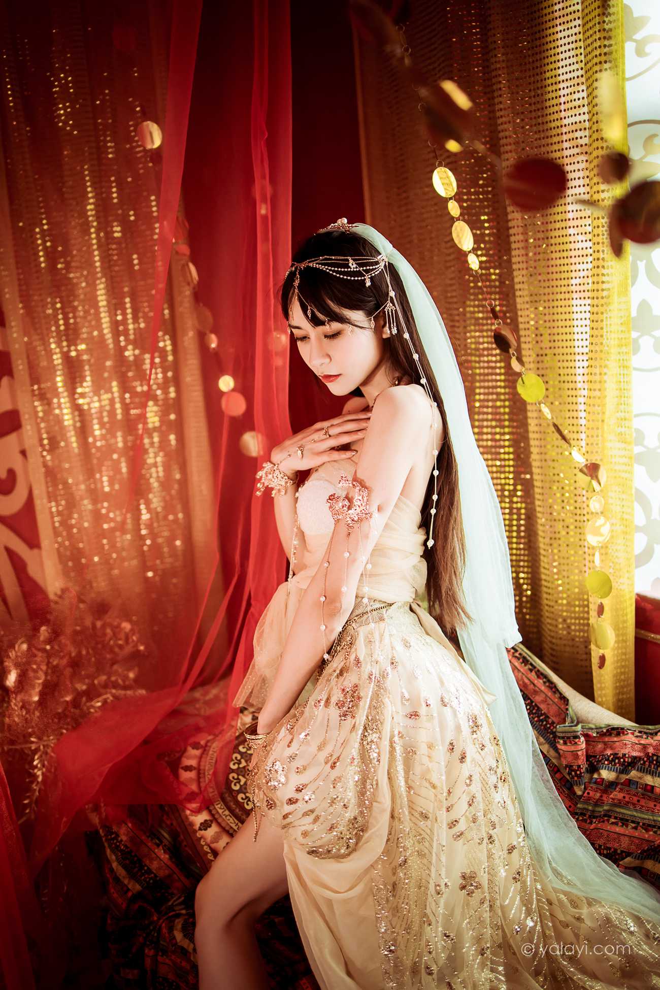 图片[19]-[YALAYI雅拉伊] 2022.04.07 NO.919 风铃公主 陈若冰[46P] – 速更版-美库