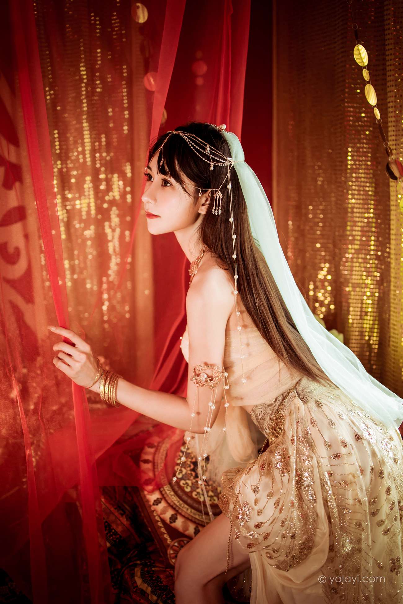 图片[20]-[YALAYI雅拉伊] 2022.04.07 NO.919 风铃公主 陈若冰[46P] – 速更版-美库