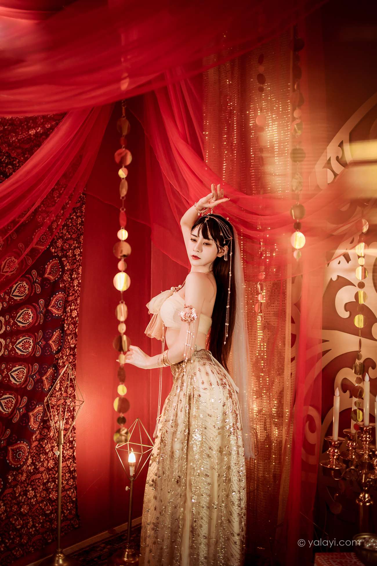 图片[25]-[YALAYI雅拉伊] 2022.04.07 NO.919 风铃公主 陈若冰[46P] – 速更版-美库