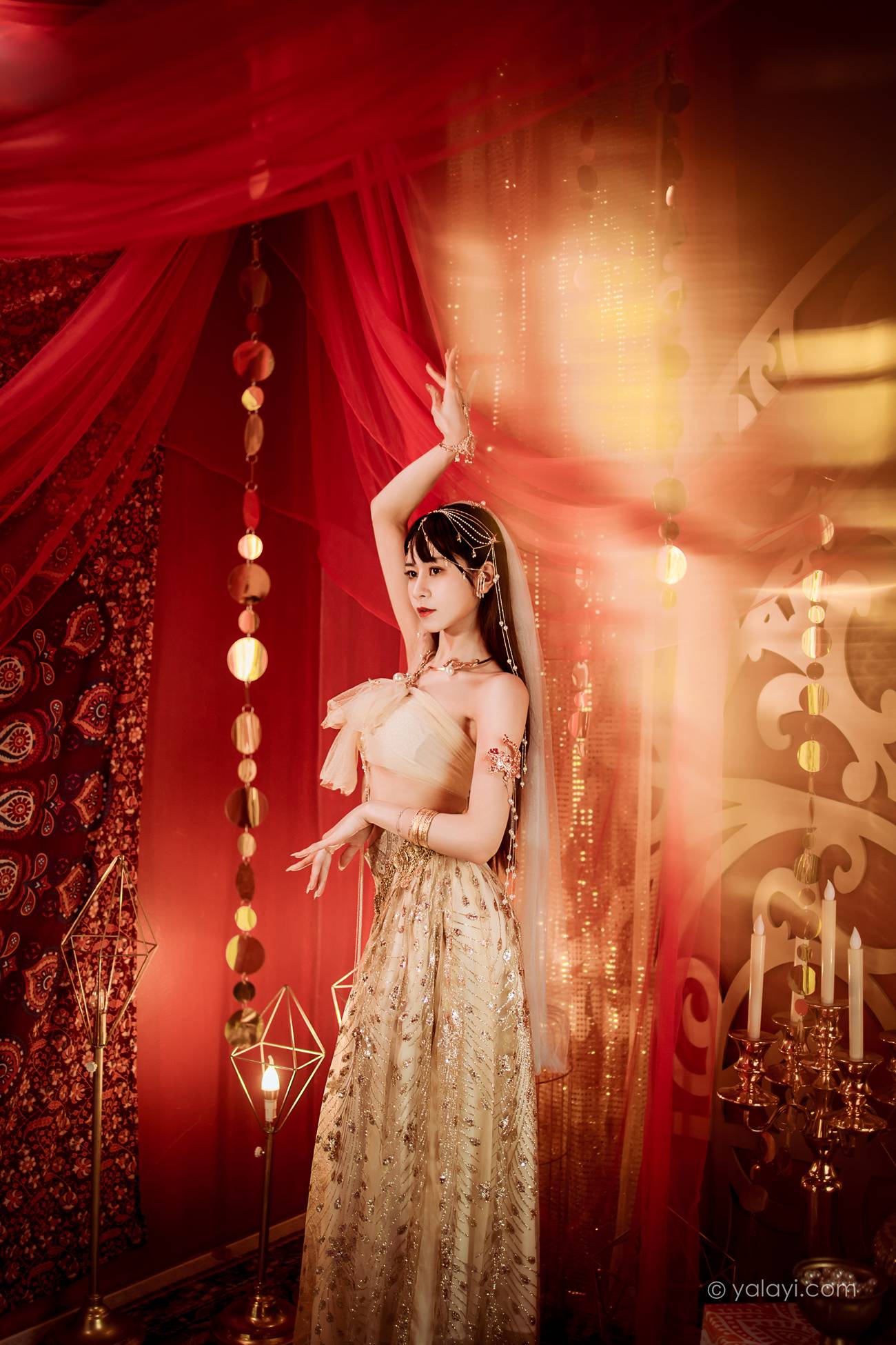 图片[26]-[YALAYI雅拉伊] 2022.04.07 NO.919 风铃公主 陈若冰[46P] – 速更版-美库