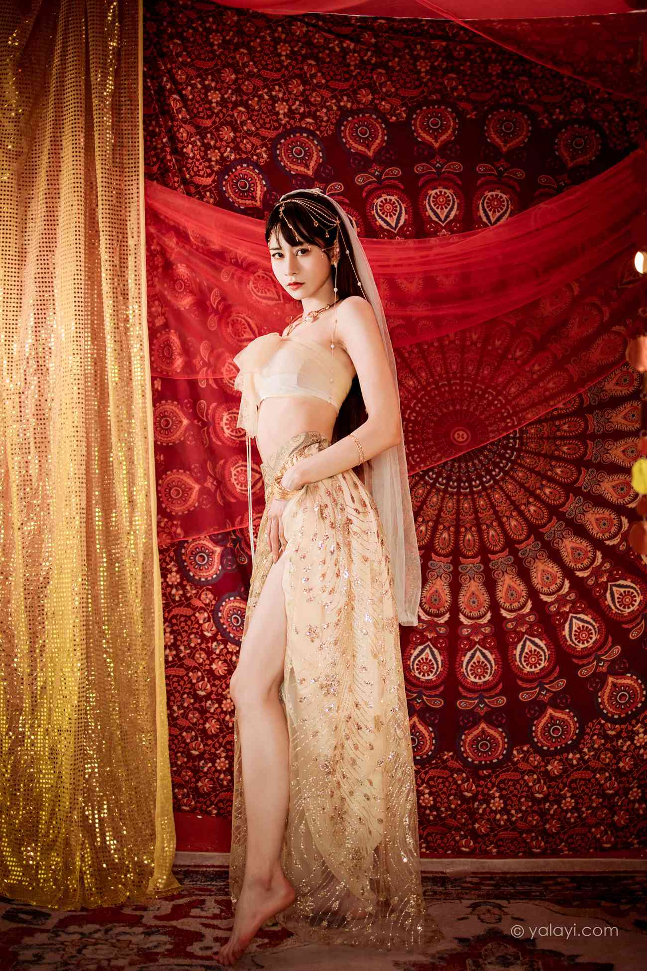 图片[34]-[YALAYI雅拉伊] 2022.04.07 NO.919 风铃公主 陈若冰[46P] – 速更版-美库