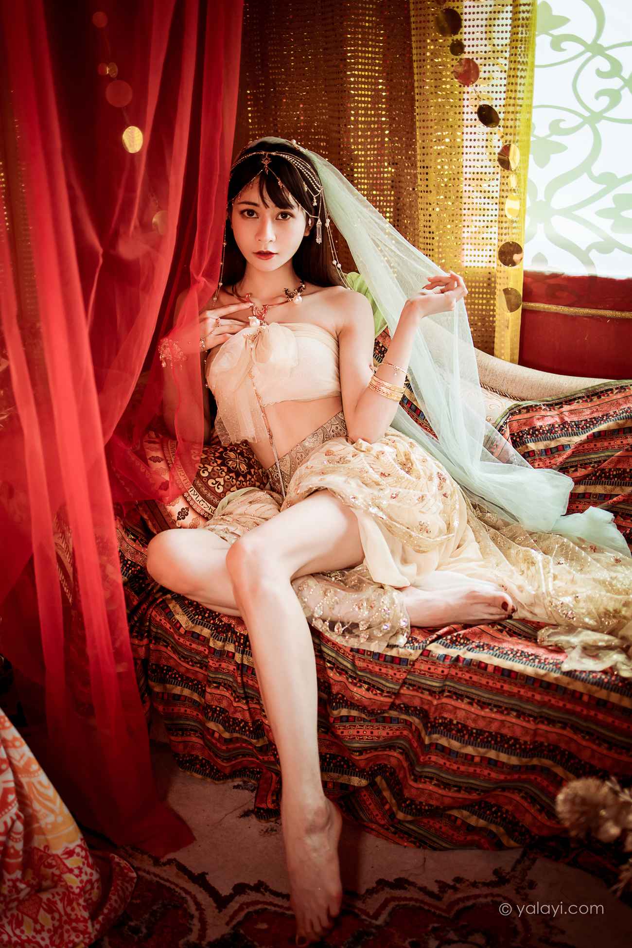 图片[38]-[YALAYI雅拉伊] 2022.04.07 NO.919 风铃公主 陈若冰[46P] – 速更版-美库