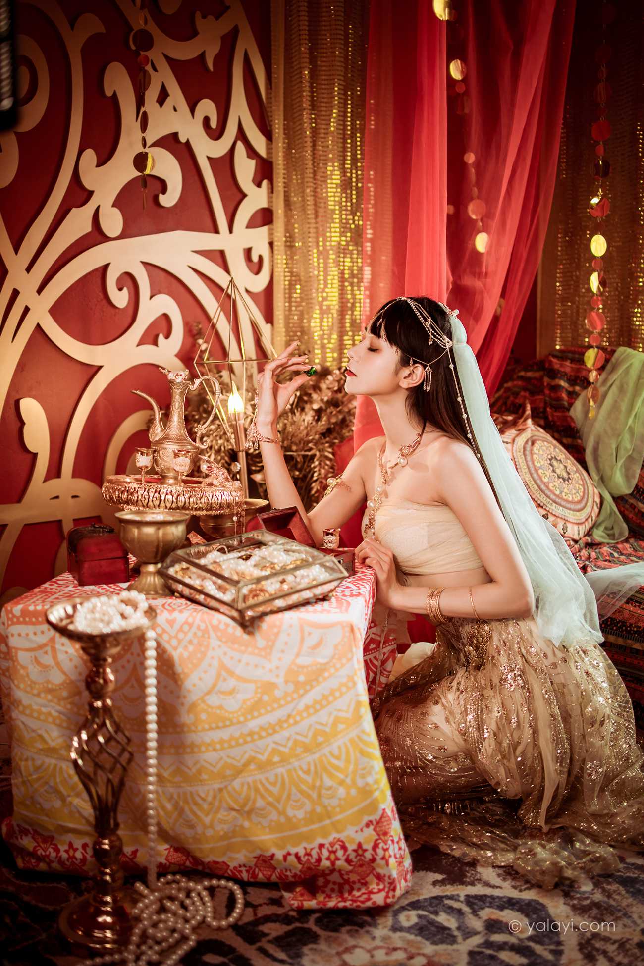 图片[39]-[YALAYI雅拉伊] 2022.04.07 NO.919 风铃公主 陈若冰[46P] – 速更版-美库