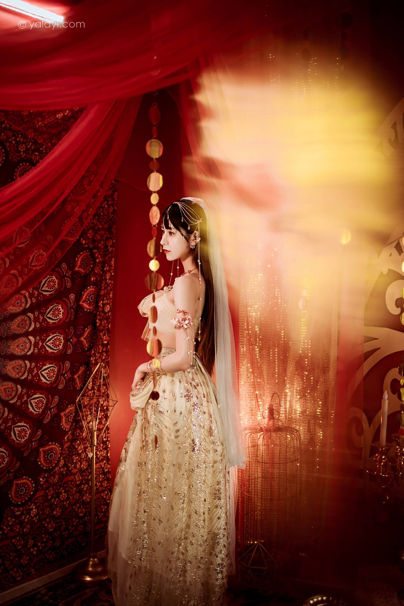 图片[40]-[YALAYI雅拉伊] 2022.04.07 NO.919 风铃公主 陈若冰[46P] – 速更版-美库