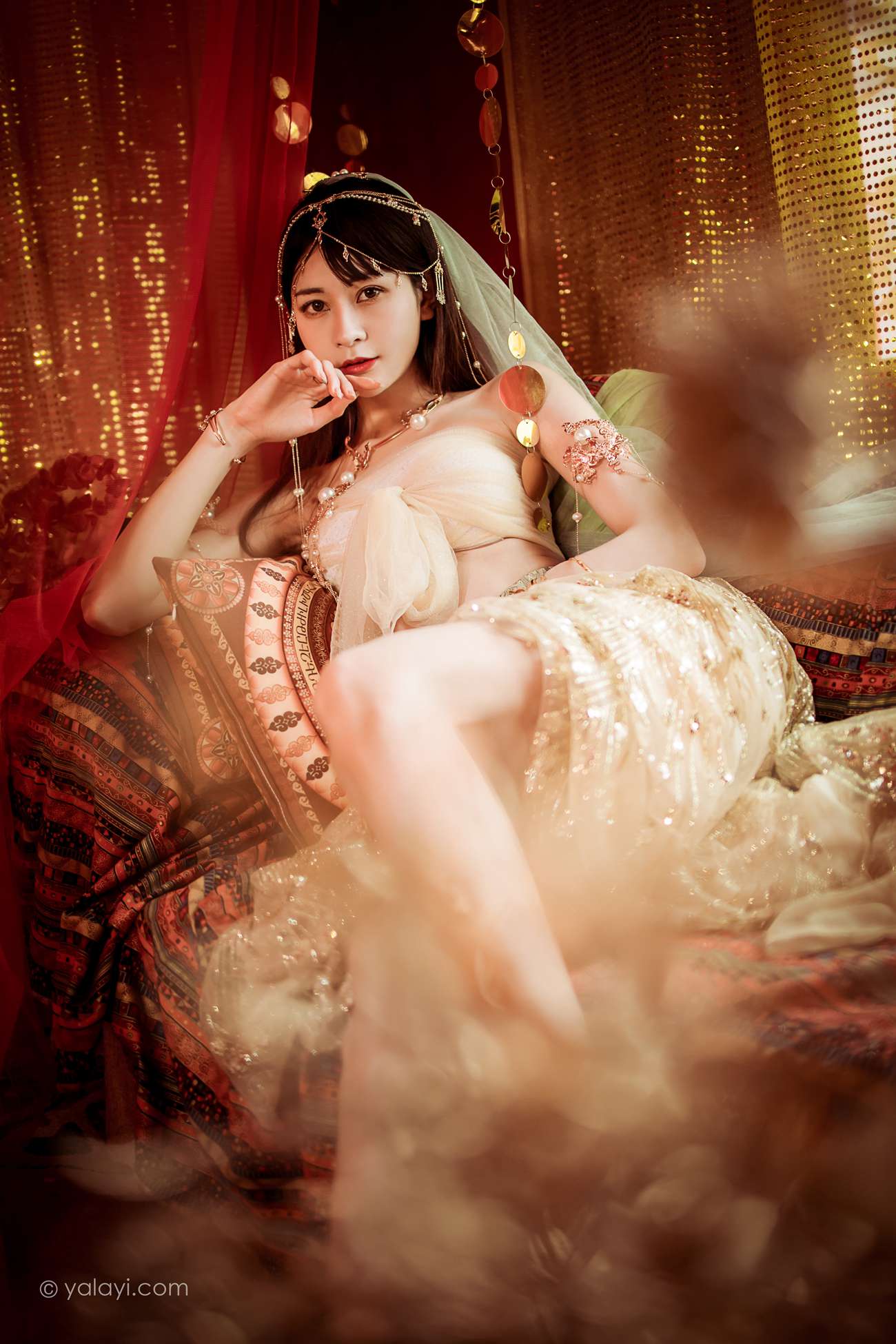 图片[45]-[YALAYI雅拉伊] 2022.04.07 NO.919 风铃公主 陈若冰[46P] – 速更版-美库