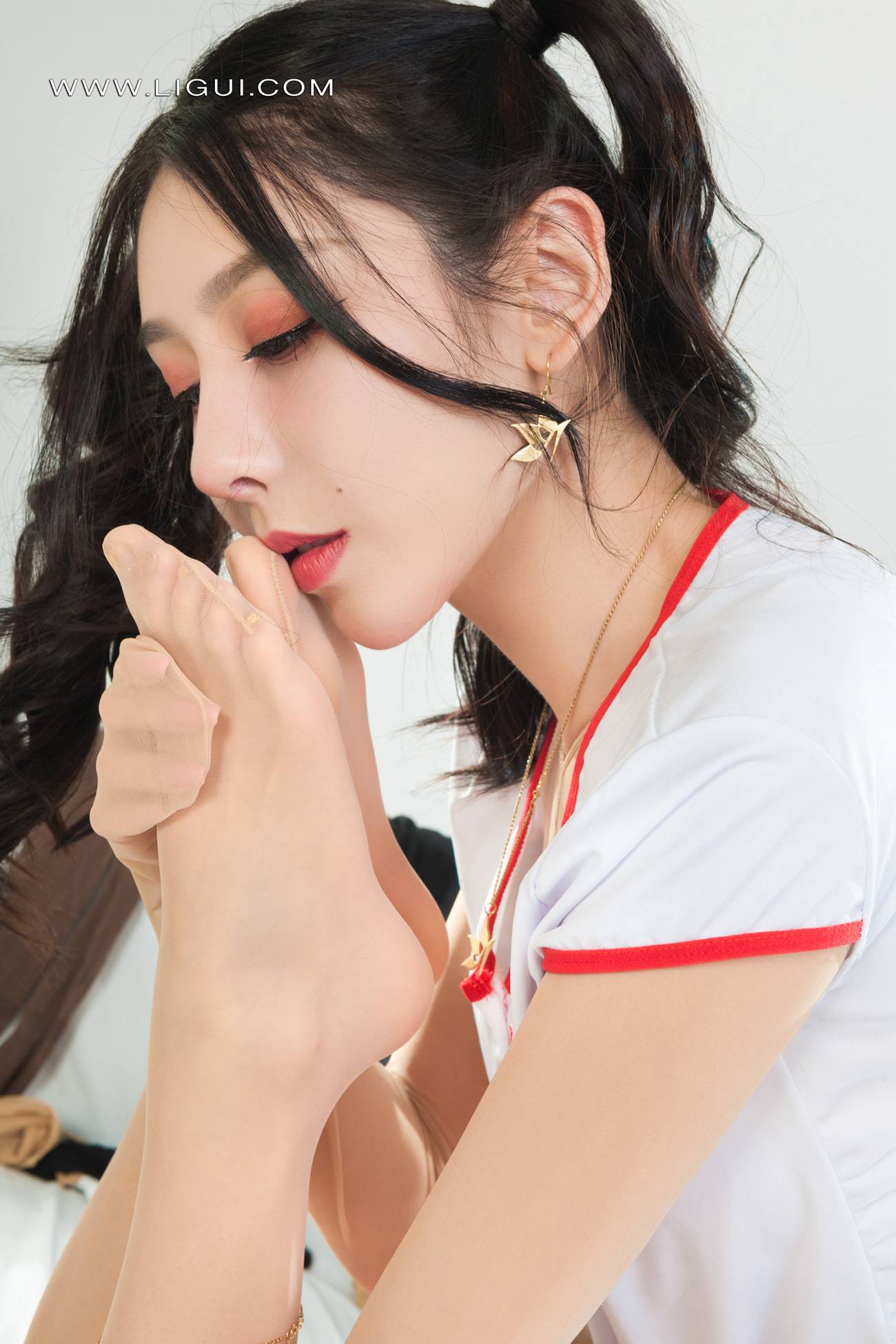 图片[14]-[Ligui丽柜]2022.03.28《双生花-丝欲双生》兔子&汐汐[70+1P] – 速更版-美库