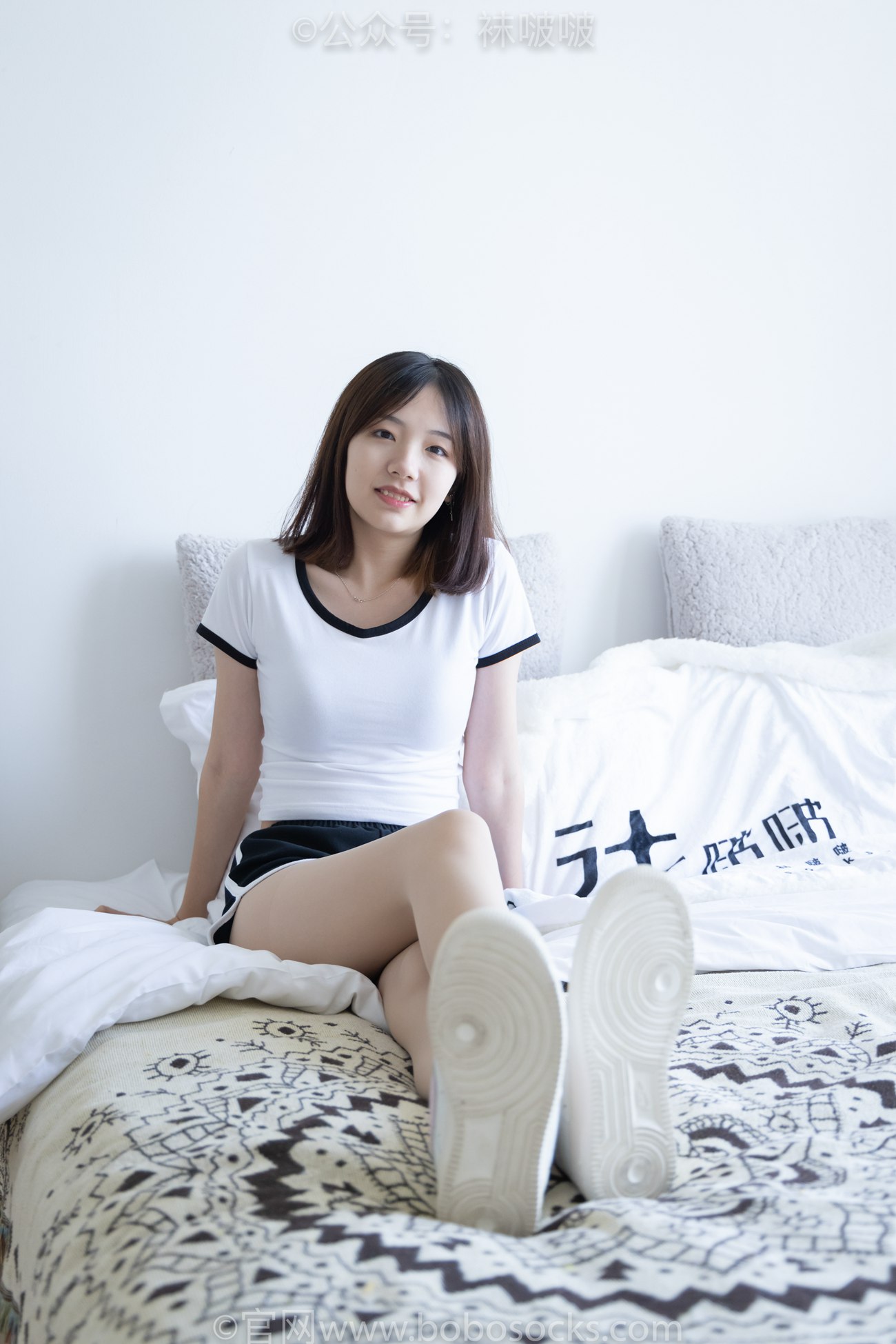 图片[11]-[BoBoSocks袜啵啵]NO.026 小甜豆-体操服、空军一号、白棉袜、肉丝[149P] – 速更版-美库