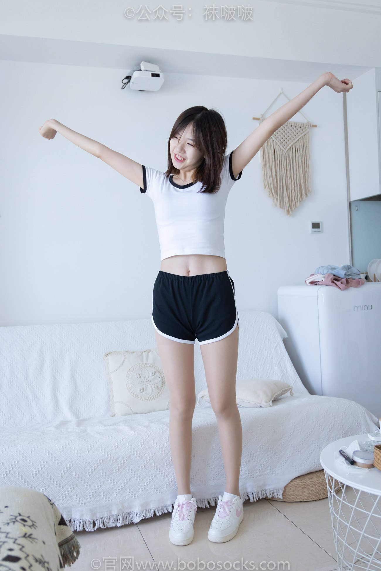 图片[16]-[BoBoSocks袜啵啵]NO.026 小甜豆-体操服、空军一号、白棉袜、肉丝[149P] – 速更版-美库