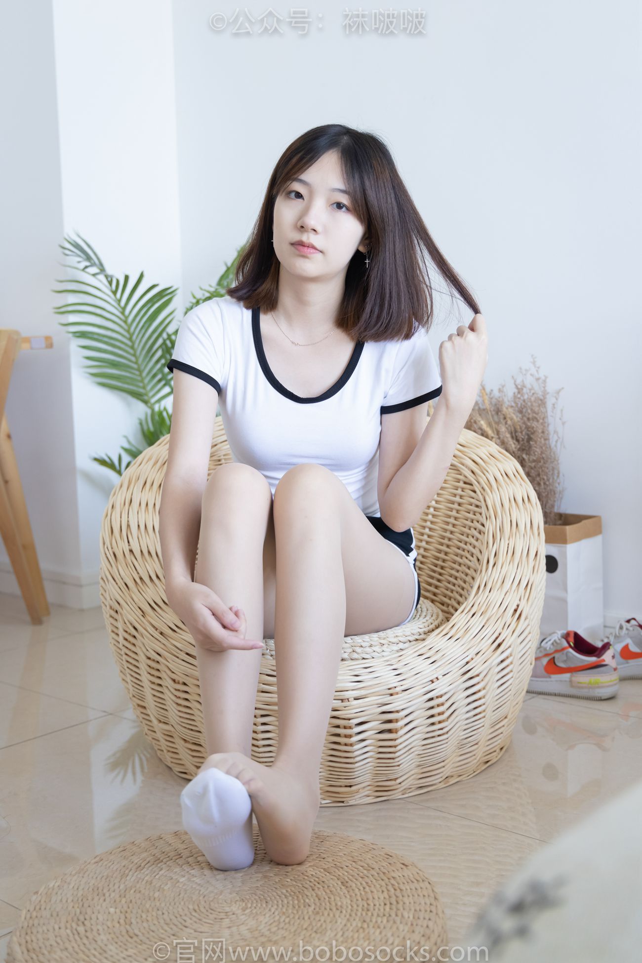 图片[82]-[BoBoSocks袜啵啵]NO.026 小甜豆-体操服、空军一号、白棉袜、肉丝[149P] – 速更版-美库