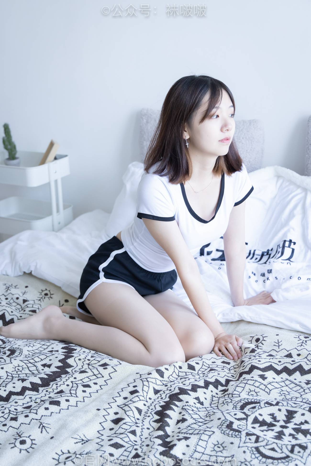 图片[109]-[BoBoSocks袜啵啵]NO.026 小甜豆-体操服、空军一号、白棉袜、肉丝[149P] – 速更版-美库