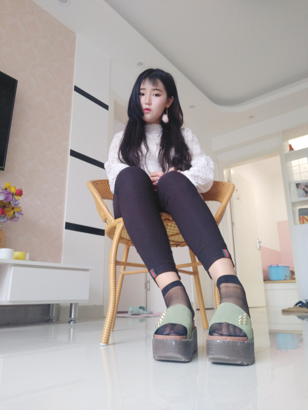 图片[12]-学妹校园寝室短丝系列033期 孙文惠[107P] – 速更版-美库