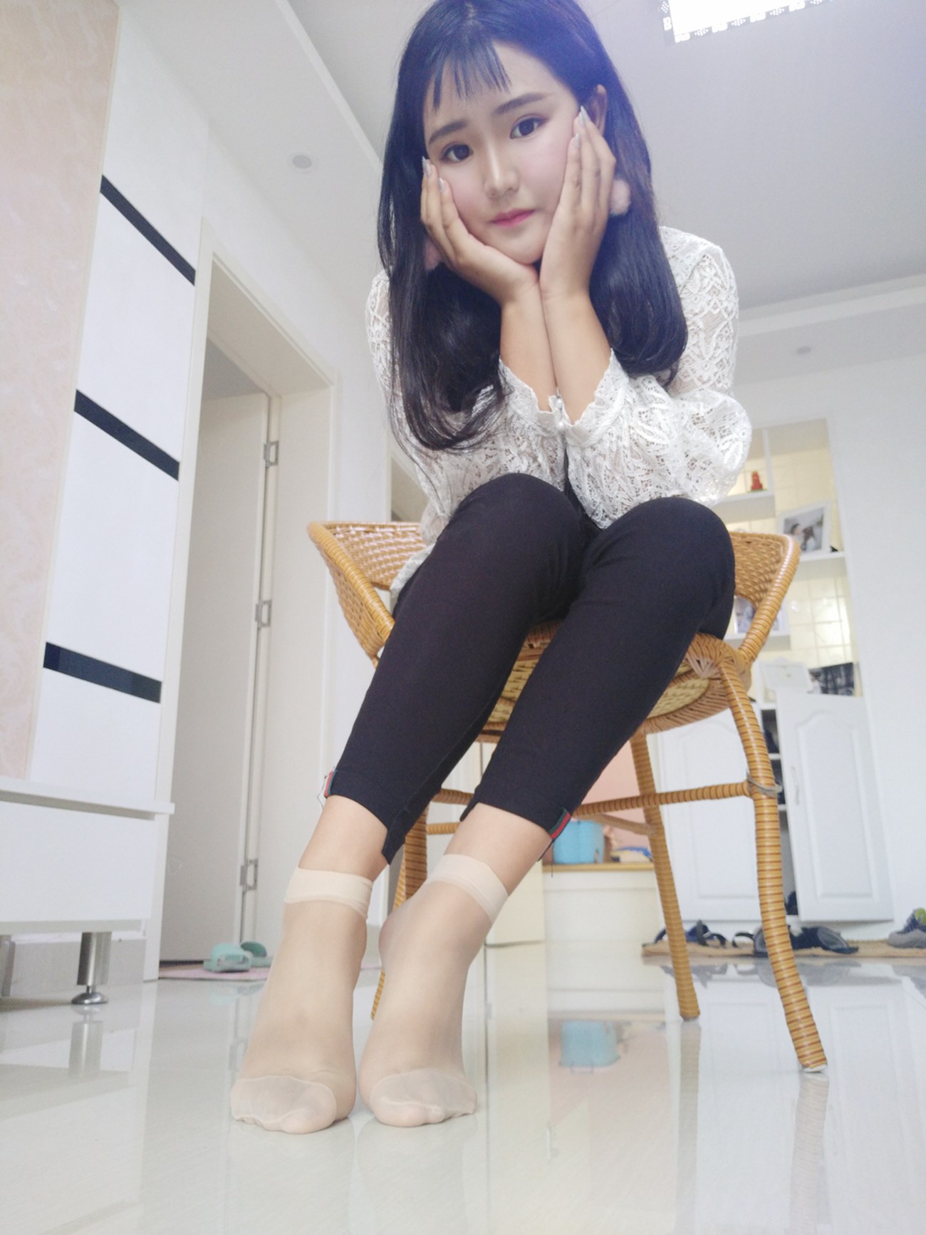 图片[13]-学妹校园寝室短丝系列033期 孙文惠[107P] – 速更版-美库