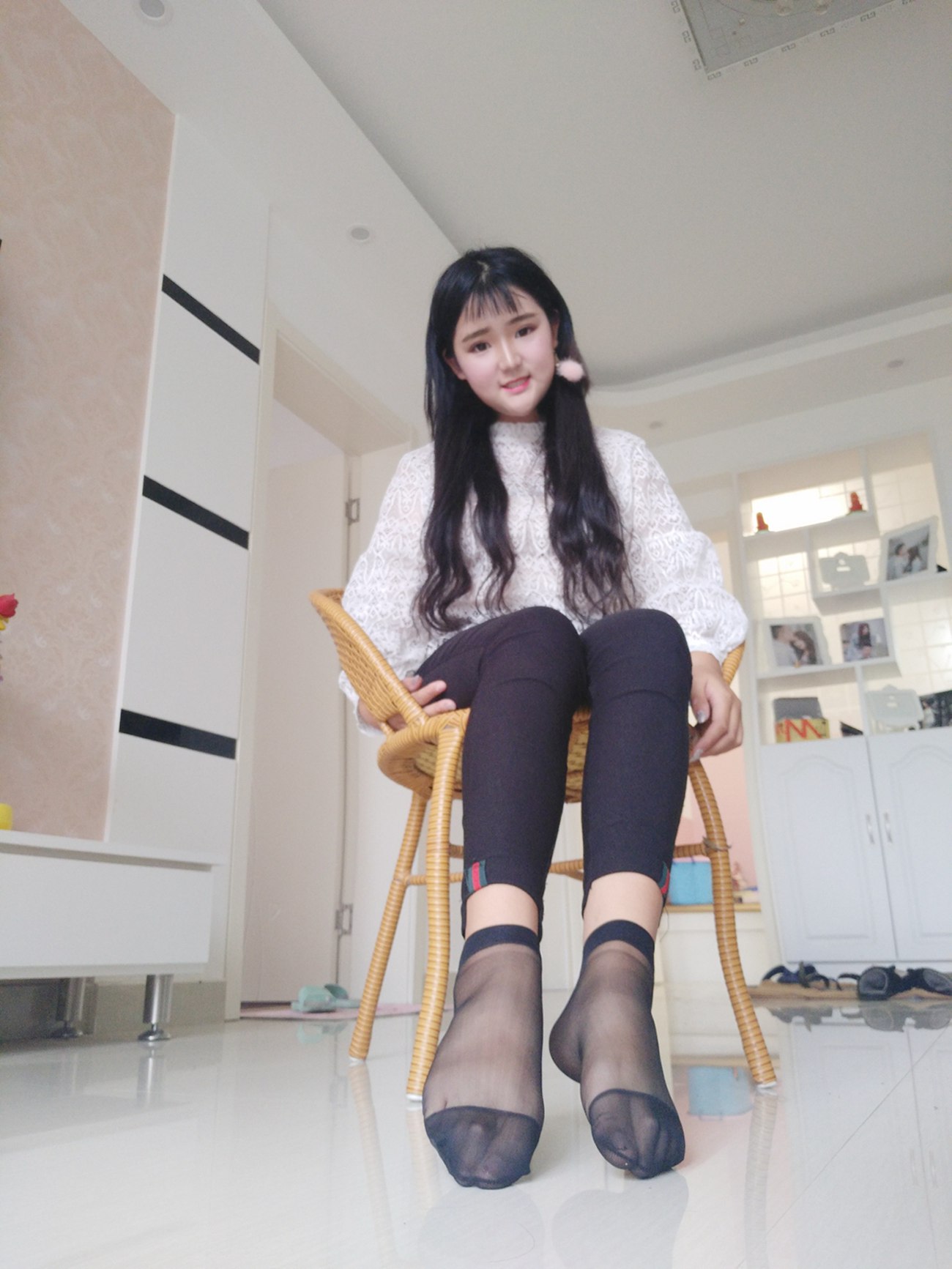 图片[16]-学妹校园寝室短丝系列033期 孙文惠[107P] – 速更版-美库