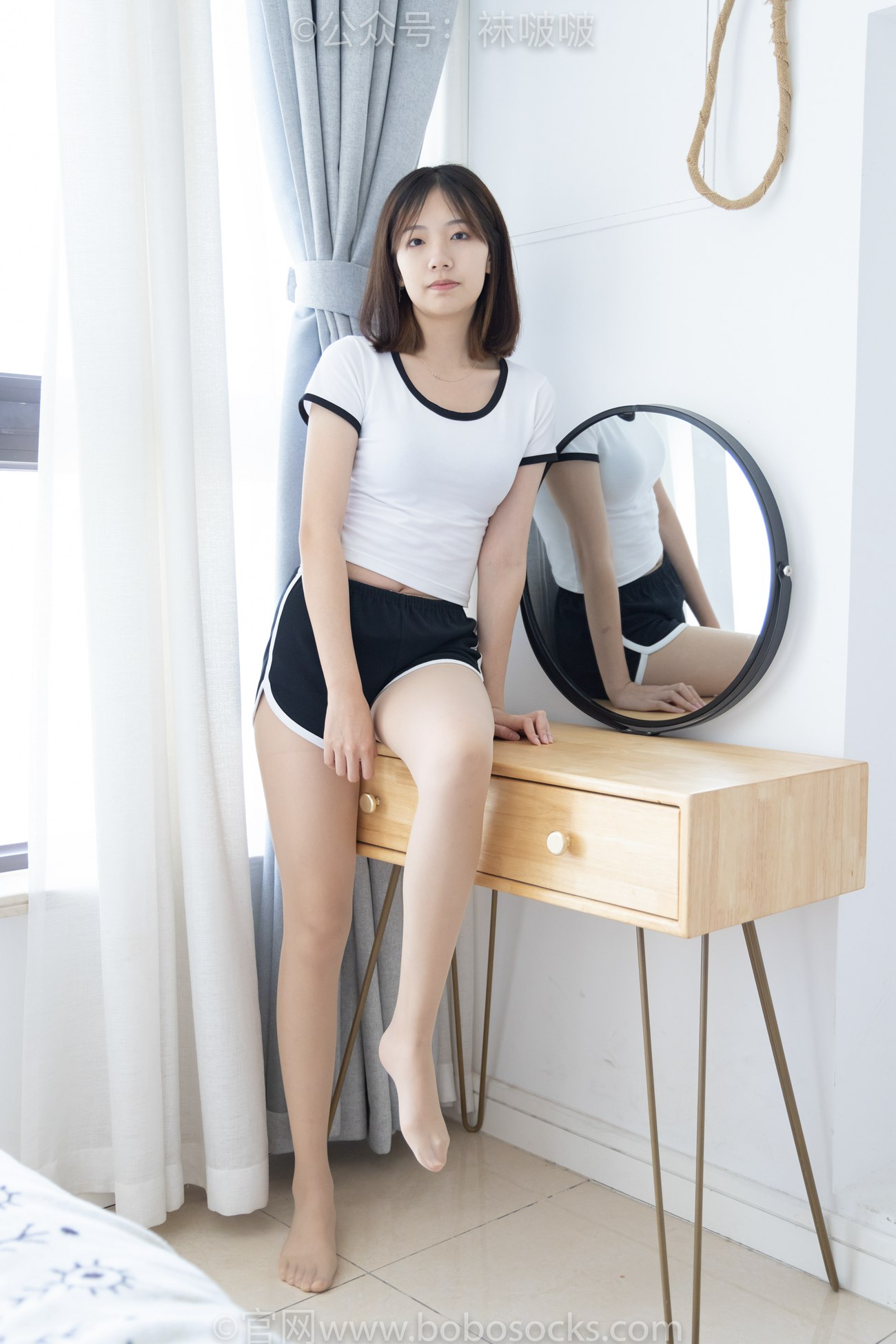 图片[134]-[BoBoSocks袜啵啵]NO.026 小甜豆-体操服、空军一号、白棉袜、肉丝[149P] – 速更版-美库