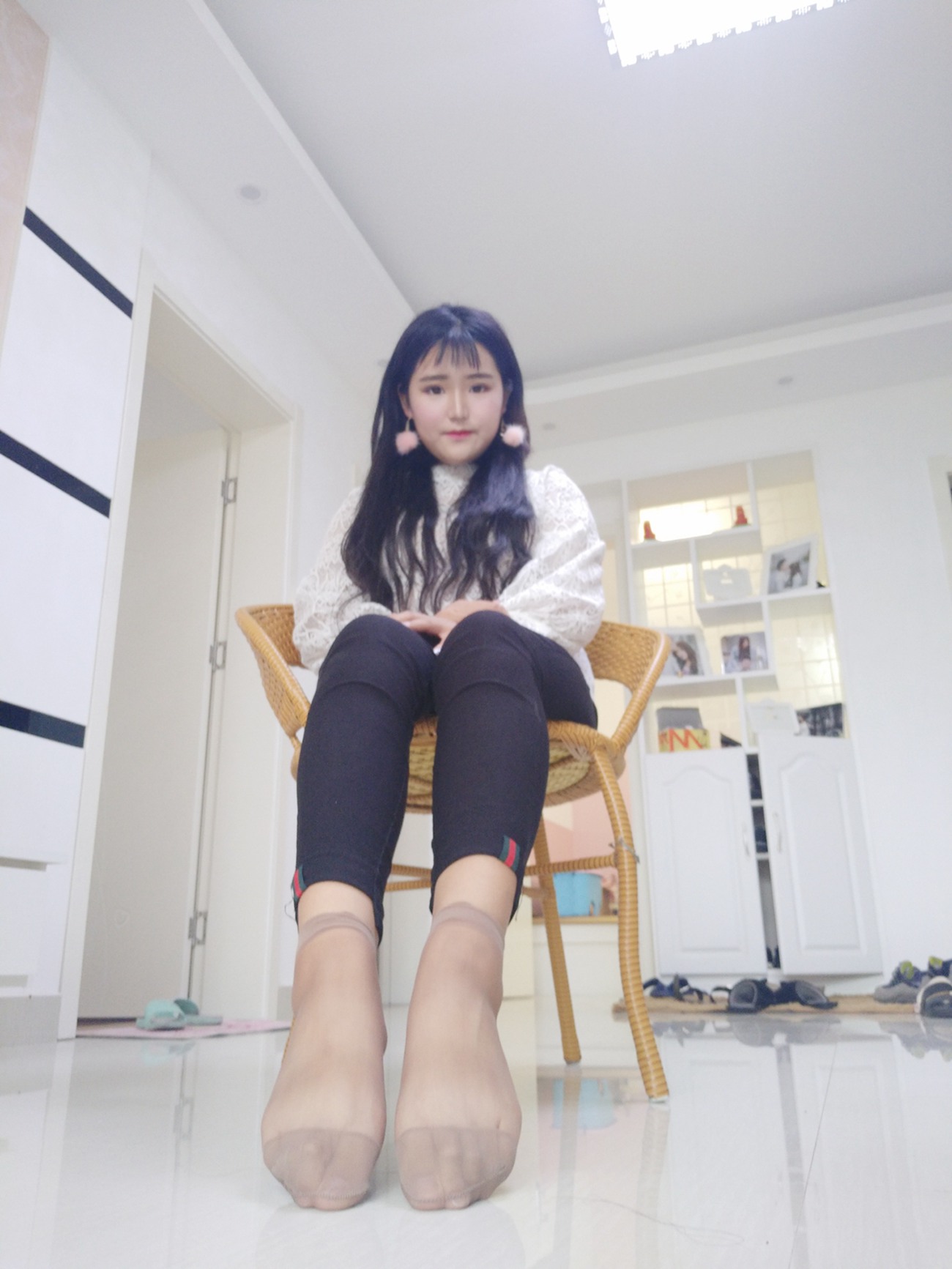 图片[24]-学妹校园寝室短丝系列033期 孙文惠[107P] – 速更版-美库