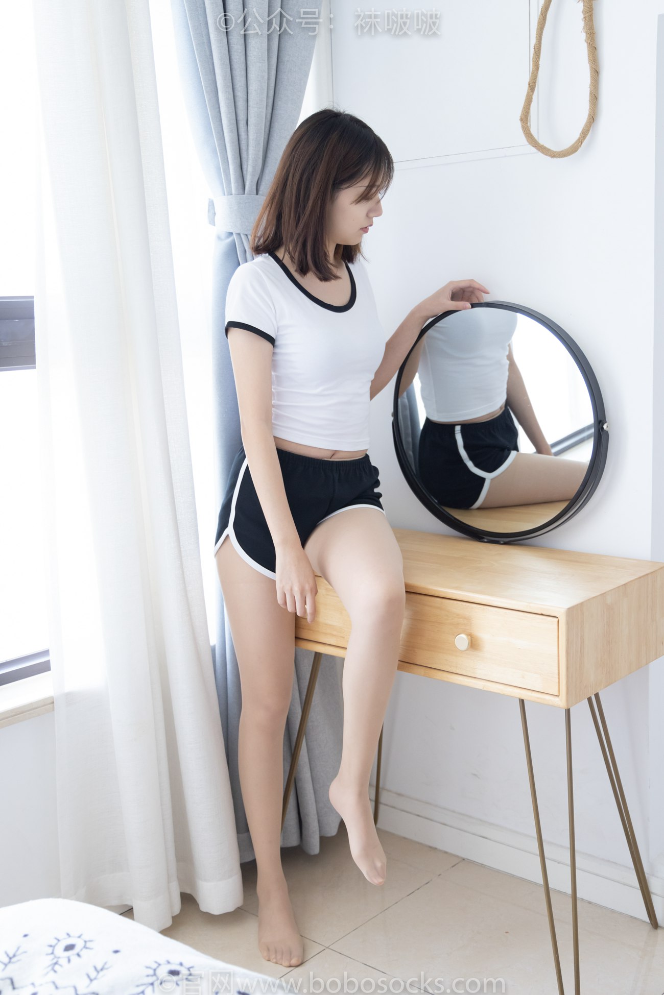 图片[137]-[BoBoSocks袜啵啵]NO.026 小甜豆-体操服、空军一号、白棉袜、肉丝[149P] – 速更版-美库