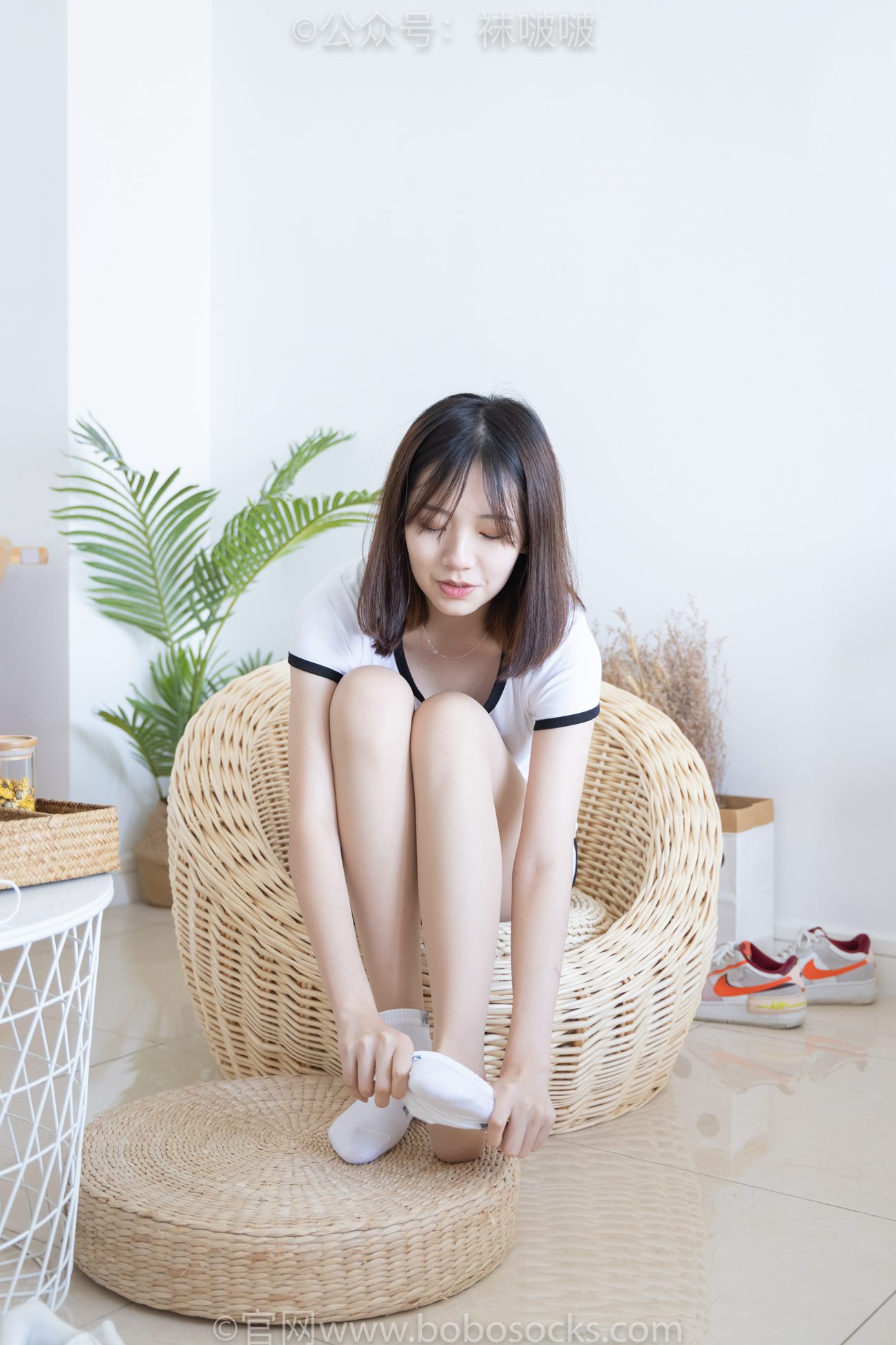 图片[140]-[BoBoSocks袜啵啵]NO.026 小甜豆-体操服、空军一号、白棉袜、肉丝[149P] – 速更版-美库