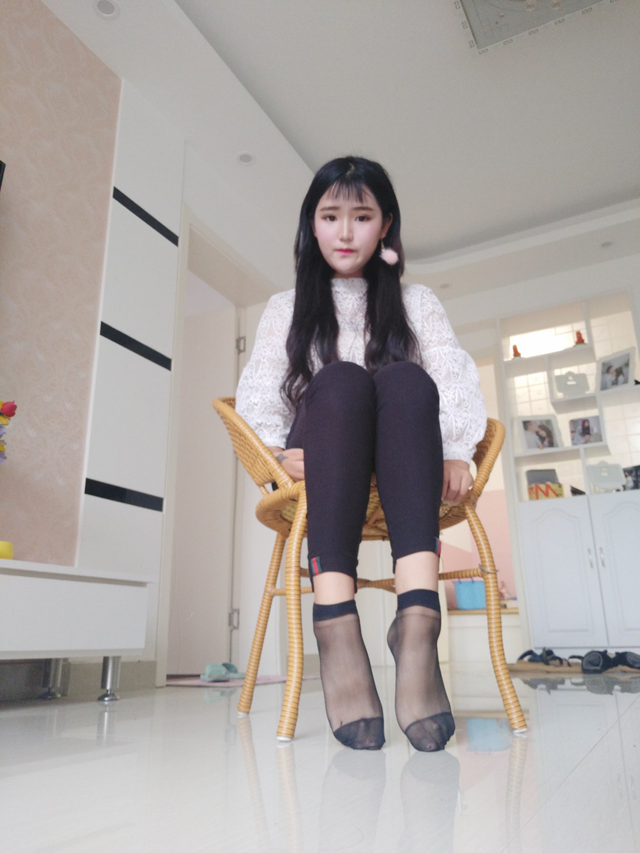 图片[27]-学妹校园寝室短丝系列033期 孙文惠[107P] – 速更版-美库