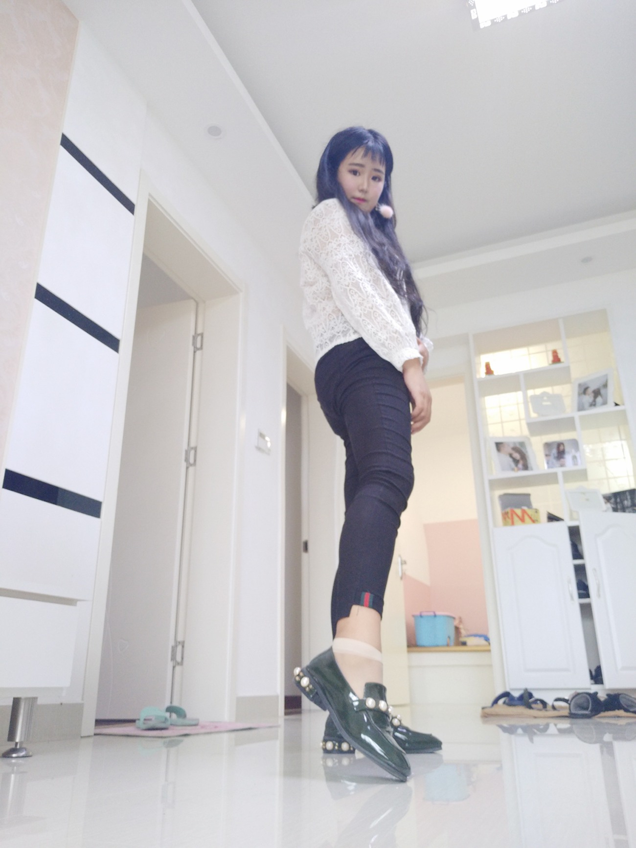 图片[30]-学妹校园寝室短丝系列033期 孙文惠[107P] – 速更版-美库