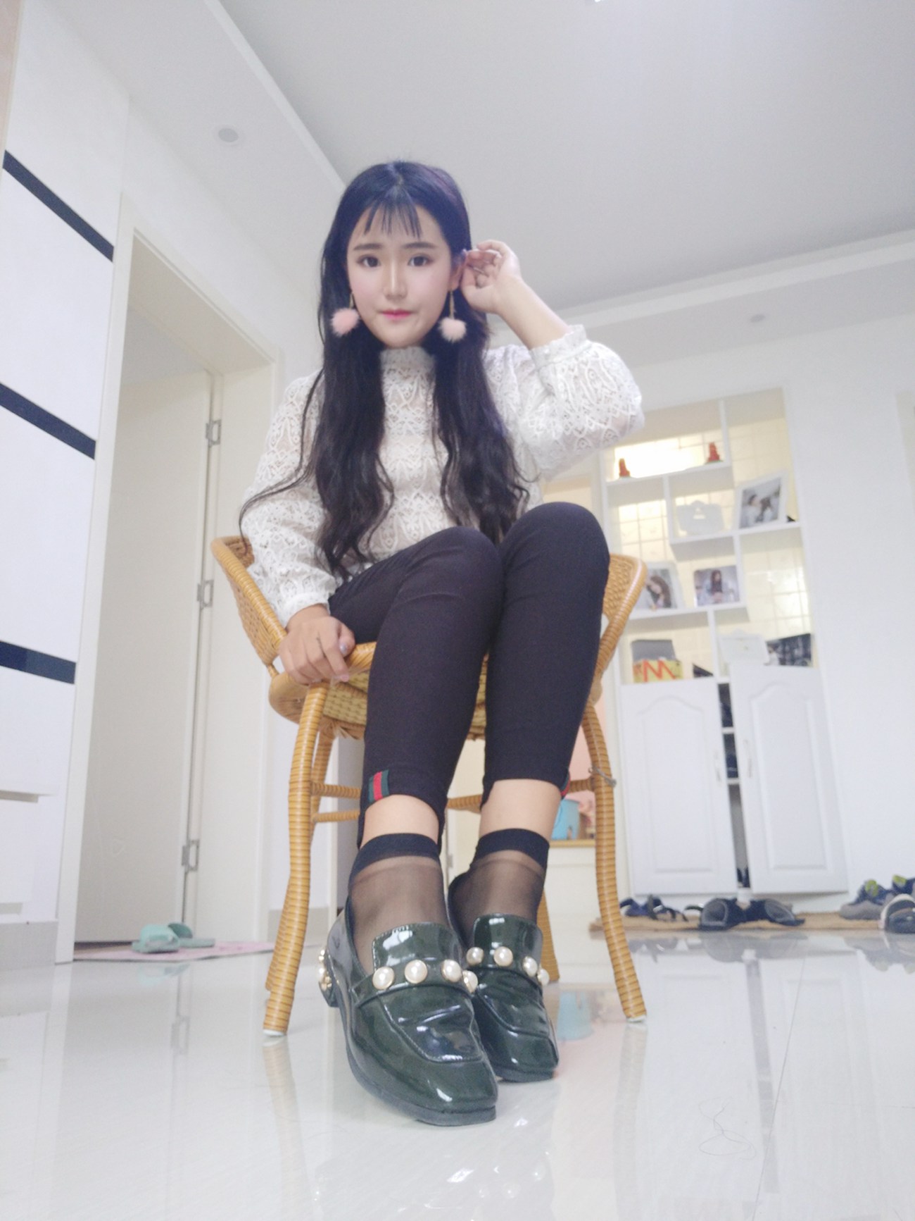 图片[31]-学妹校园寝室短丝系列033期 孙文惠[107P] – 速更版-美库