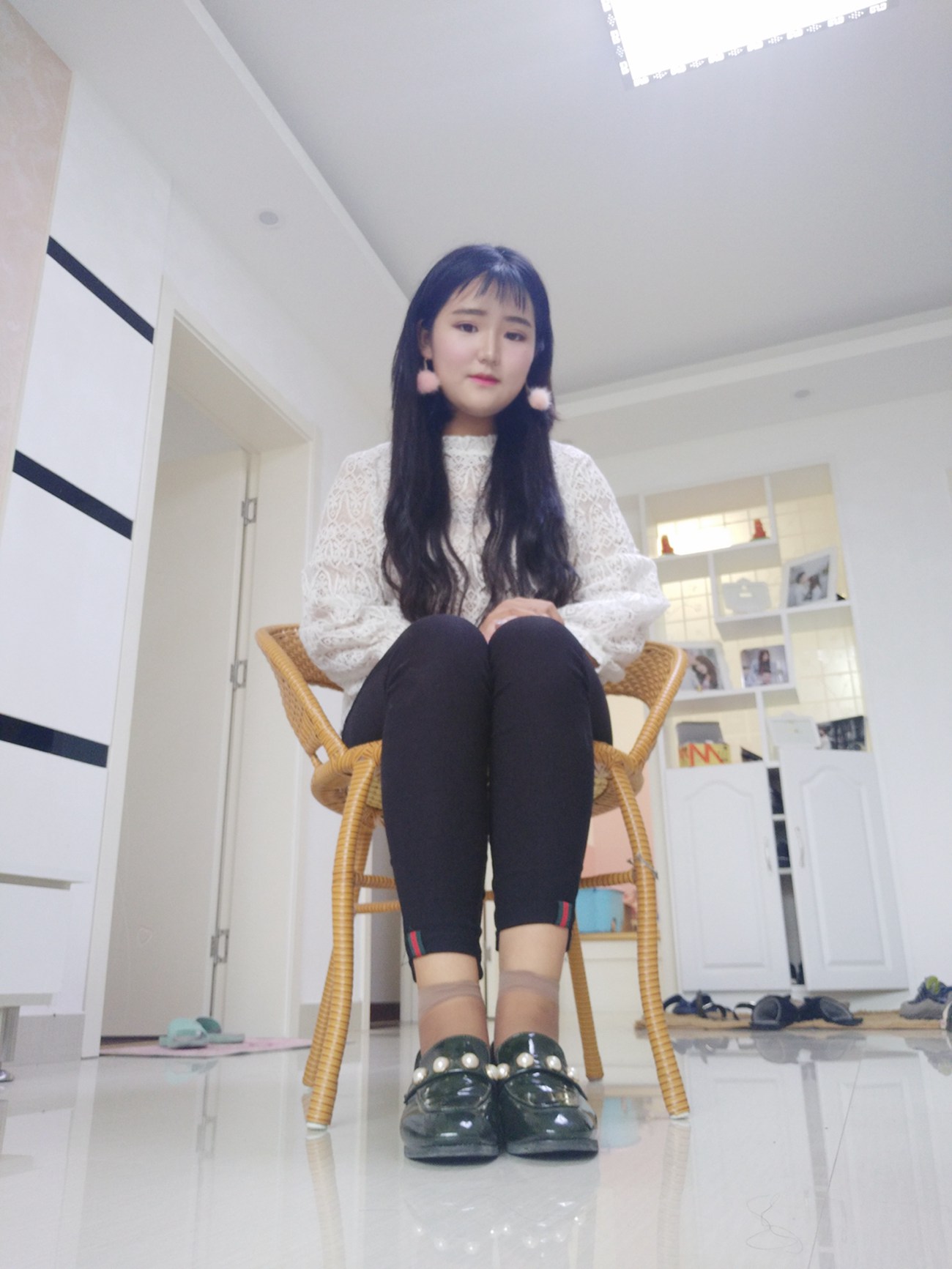 图片[32]-学妹校园寝室短丝系列033期 孙文惠[107P] – 速更版-美库