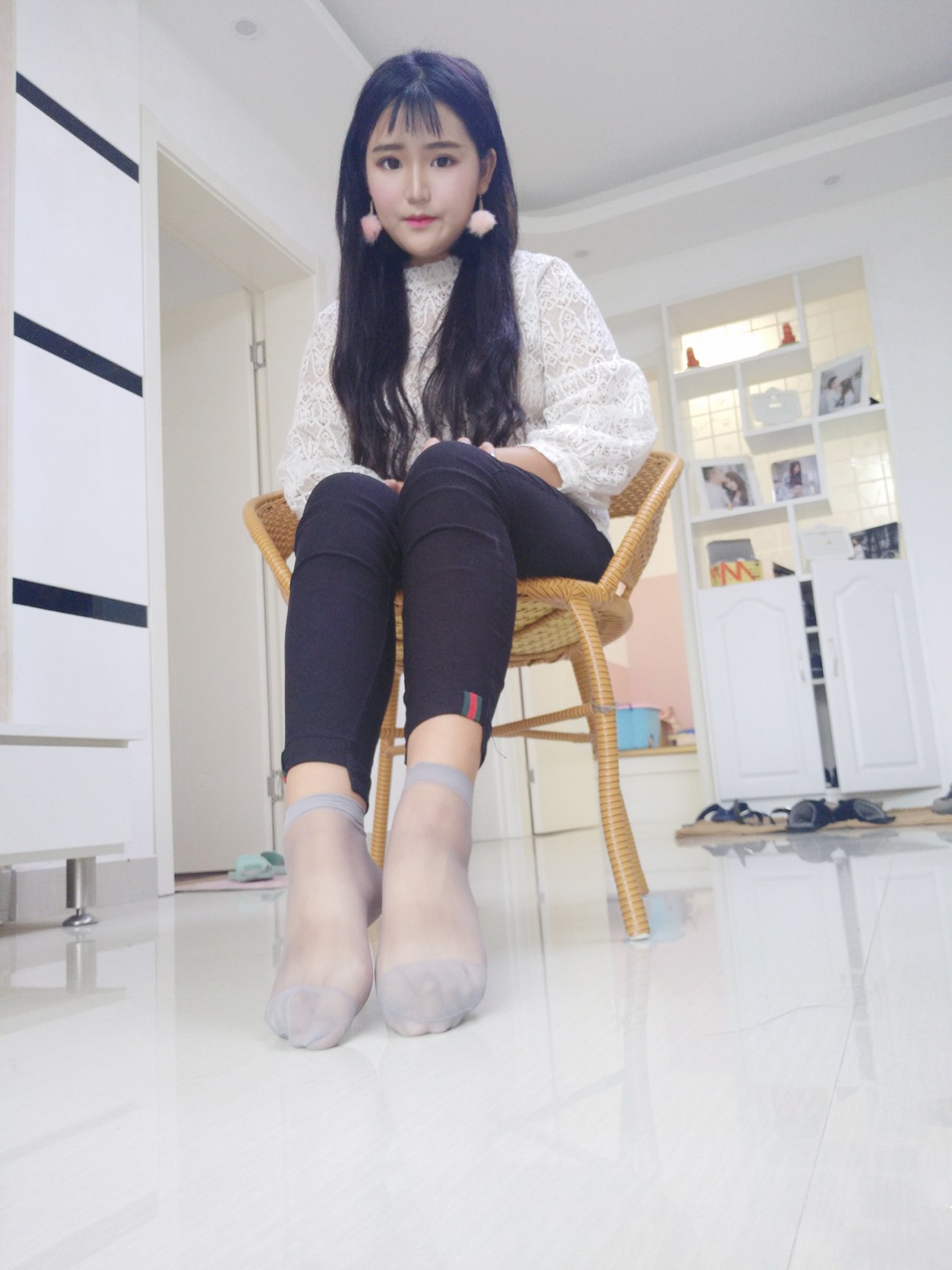 图片[38]-学妹校园寝室短丝系列033期 孙文惠[107P] – 速更版-美库