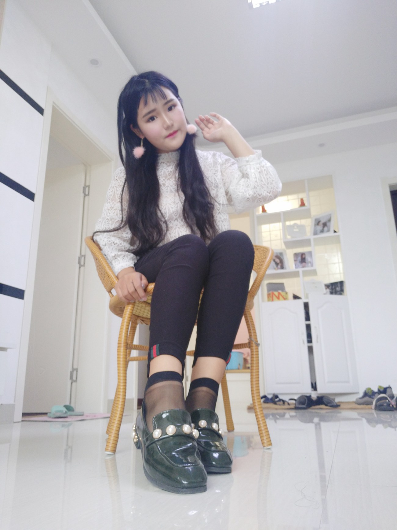 图片[42]-学妹校园寝室短丝系列033期 孙文惠[107P] – 速更版-美库