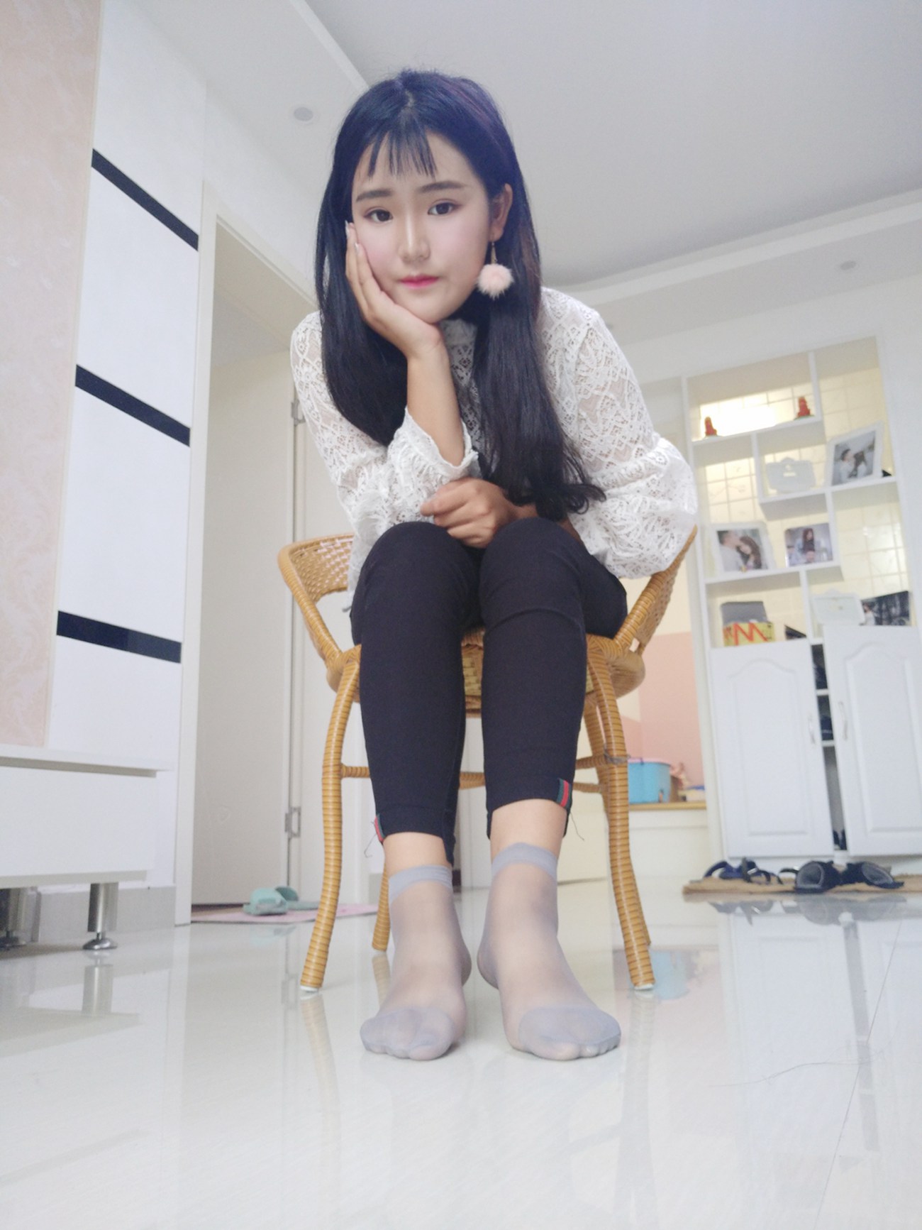 图片[57]-学妹校园寝室短丝系列033期 孙文惠[107P] – 速更版-美库