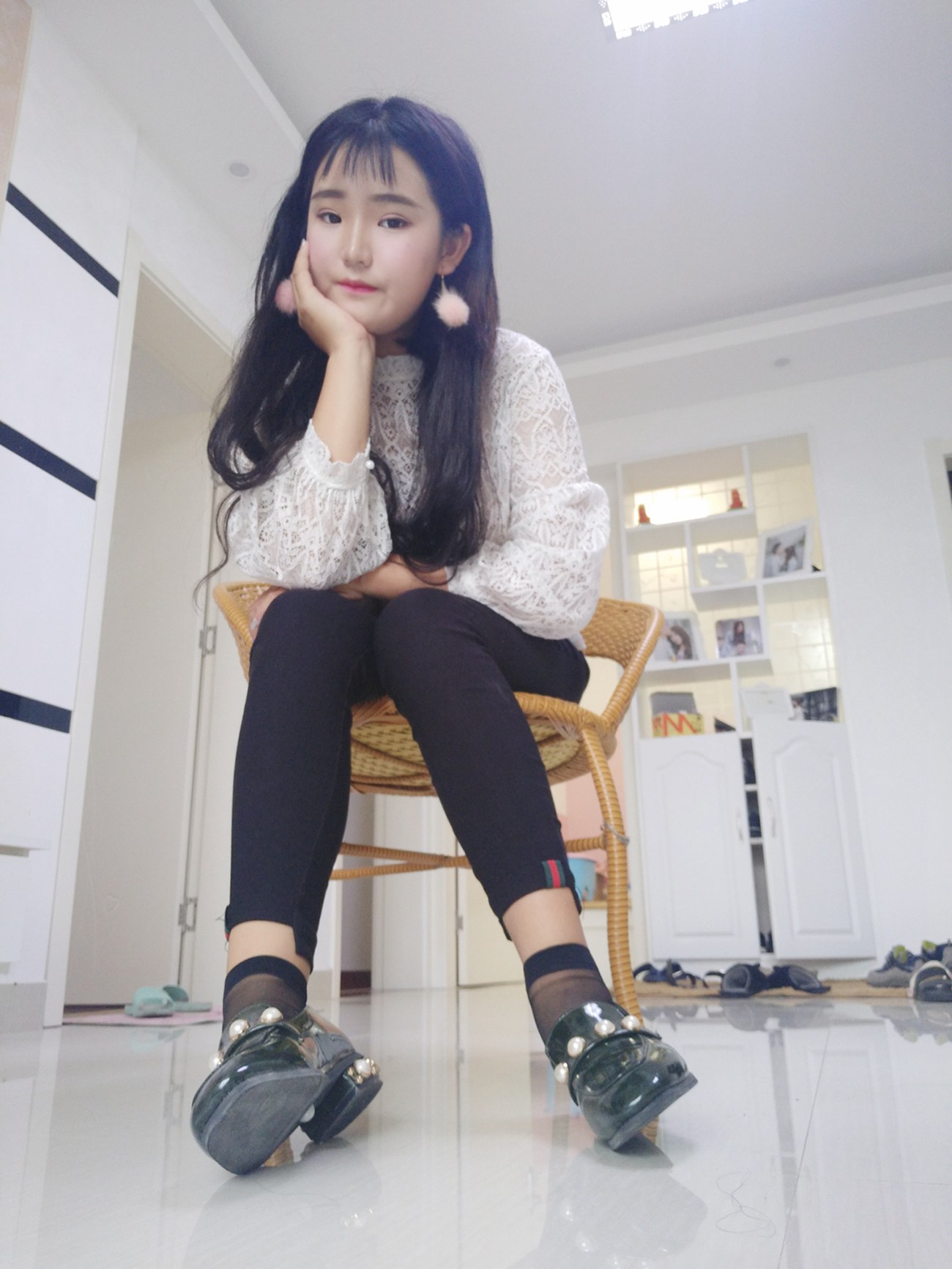 图片[67]-学妹校园寝室短丝系列033期 孙文惠[107P] – 速更版-美库