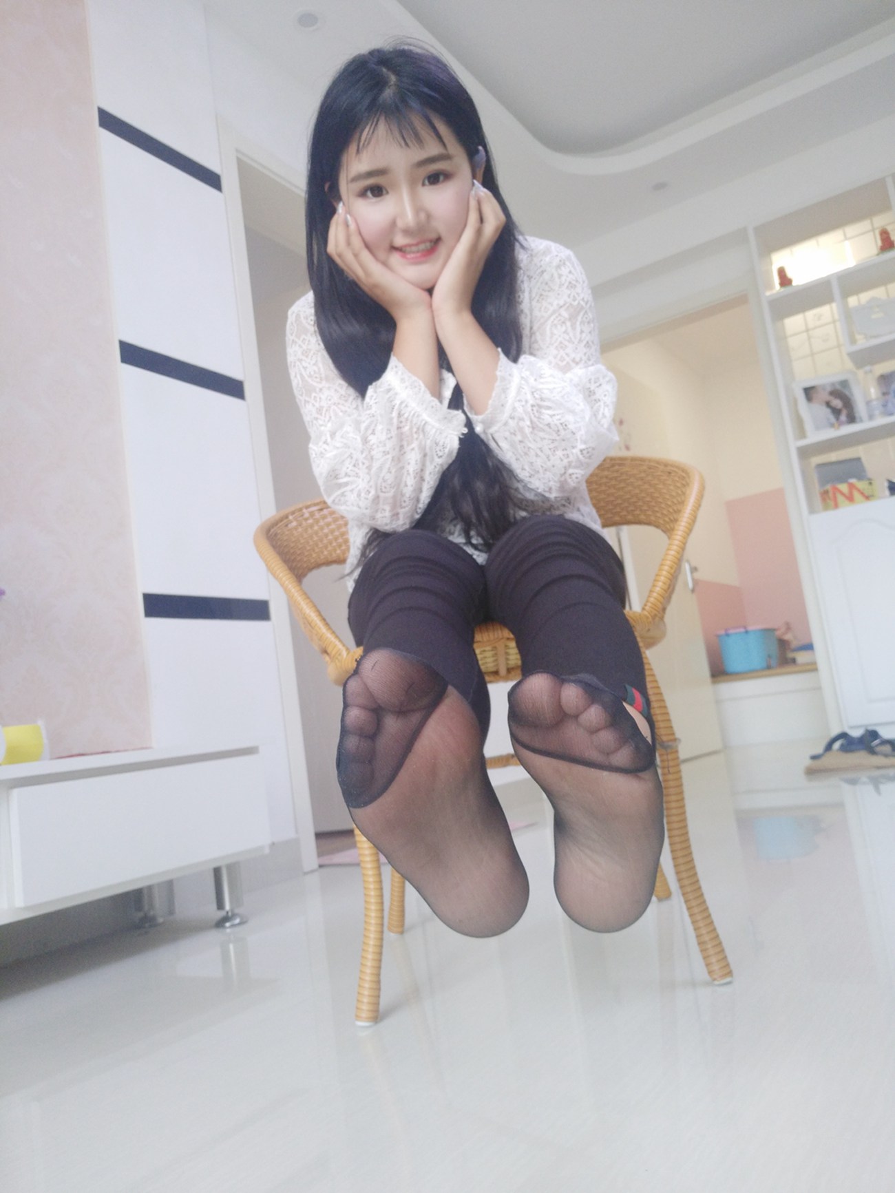 图片[70]-学妹校园寝室短丝系列033期 孙文惠[107P] – 速更版-美库