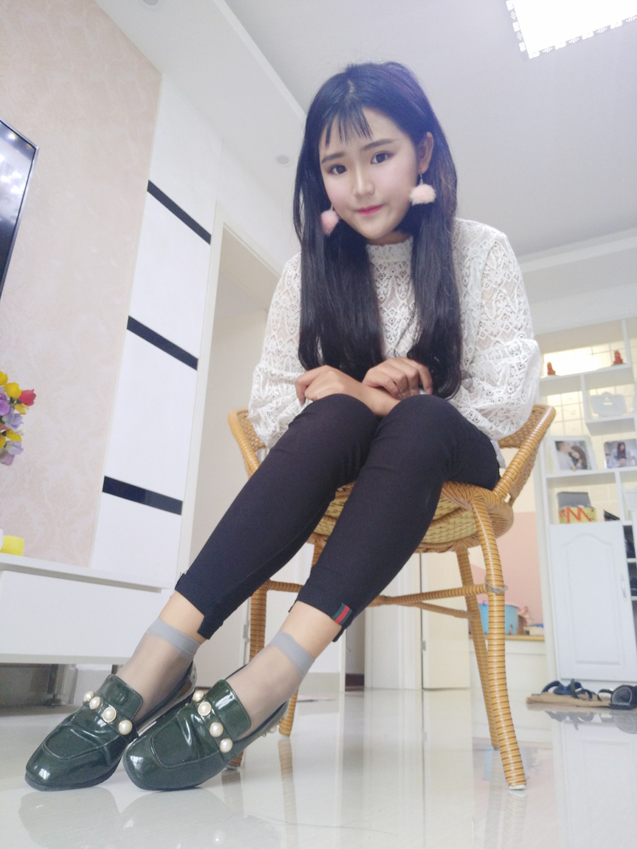 图片[80]-学妹校园寝室短丝系列033期 孙文惠[107P] – 速更版-美库