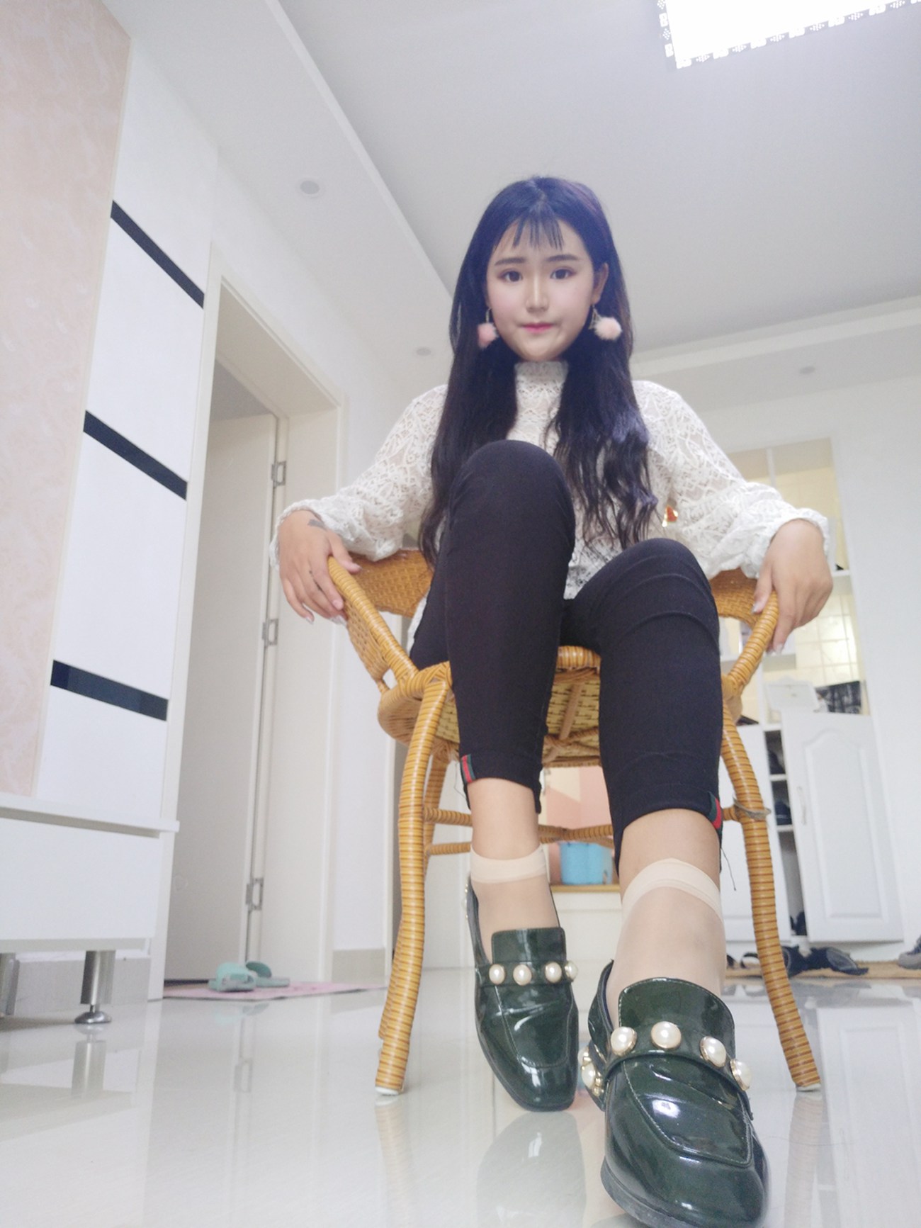 图片[81]-学妹校园寝室短丝系列033期 孙文惠[107P] – 速更版-美库