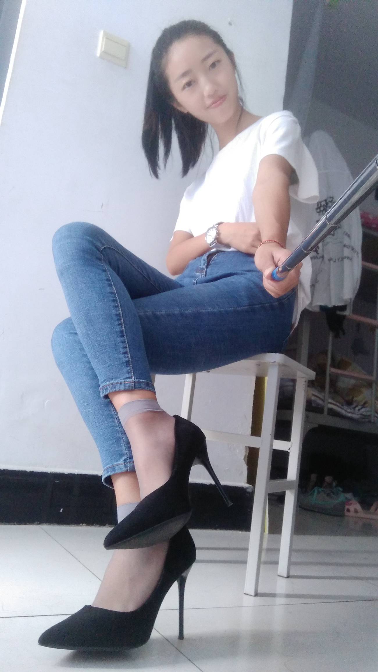 图片[72]-学妹校园寝室短丝系列034期 卫艺[190P] – 速更版-美库