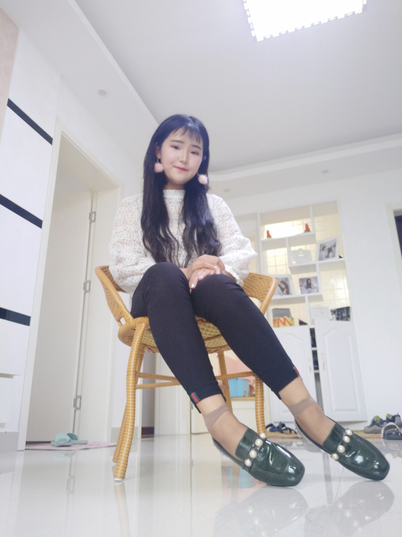 图片[87]-学妹校园寝室短丝系列033期 孙文惠[107P] – 速更版-美库