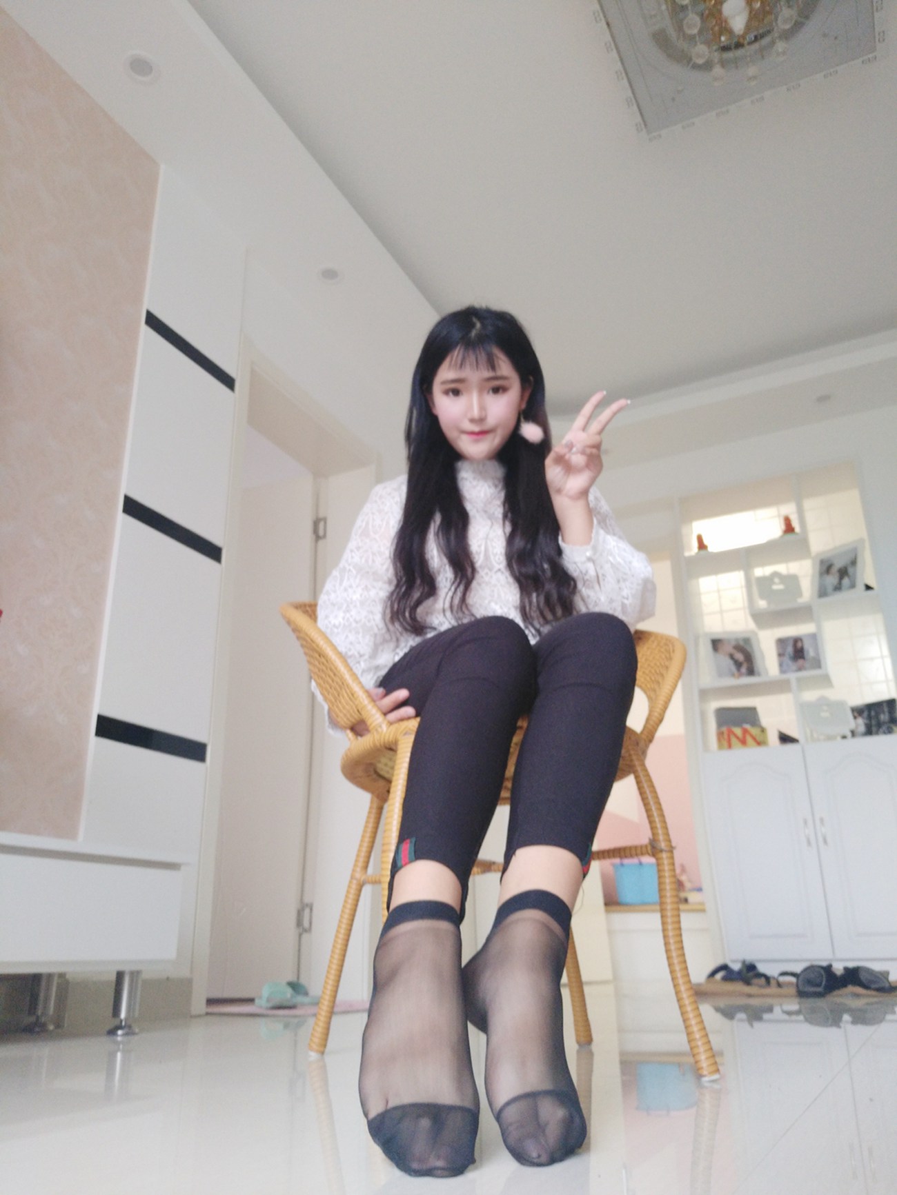 图片[90]-学妹校园寝室短丝系列033期 孙文惠[107P] – 速更版-美库